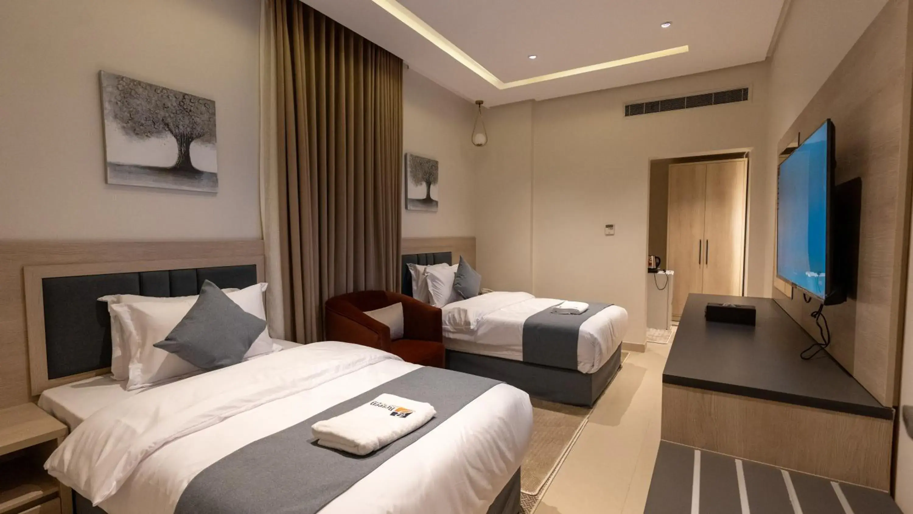 Bed in Brzeen Hotel Riyadh Bed in Brzeen Hotel Riyadh