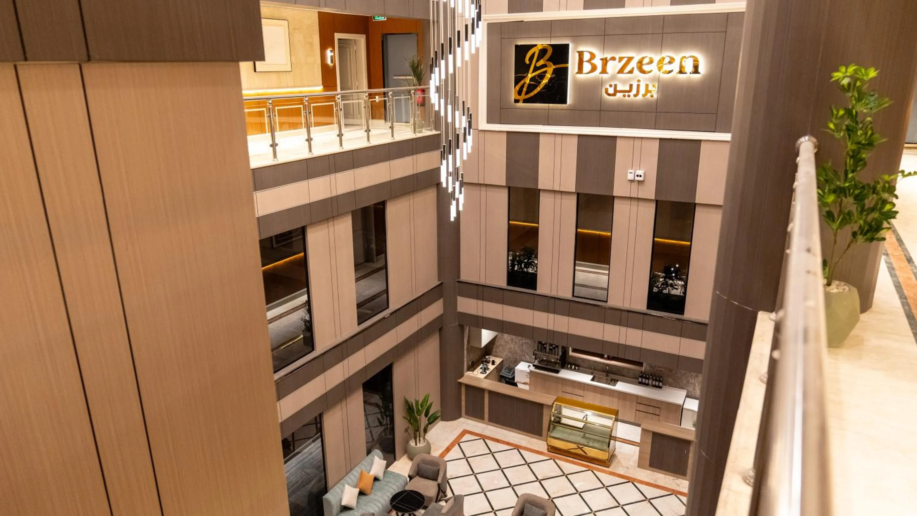 Lobby or reception in Brzeen Hotel Riyadh