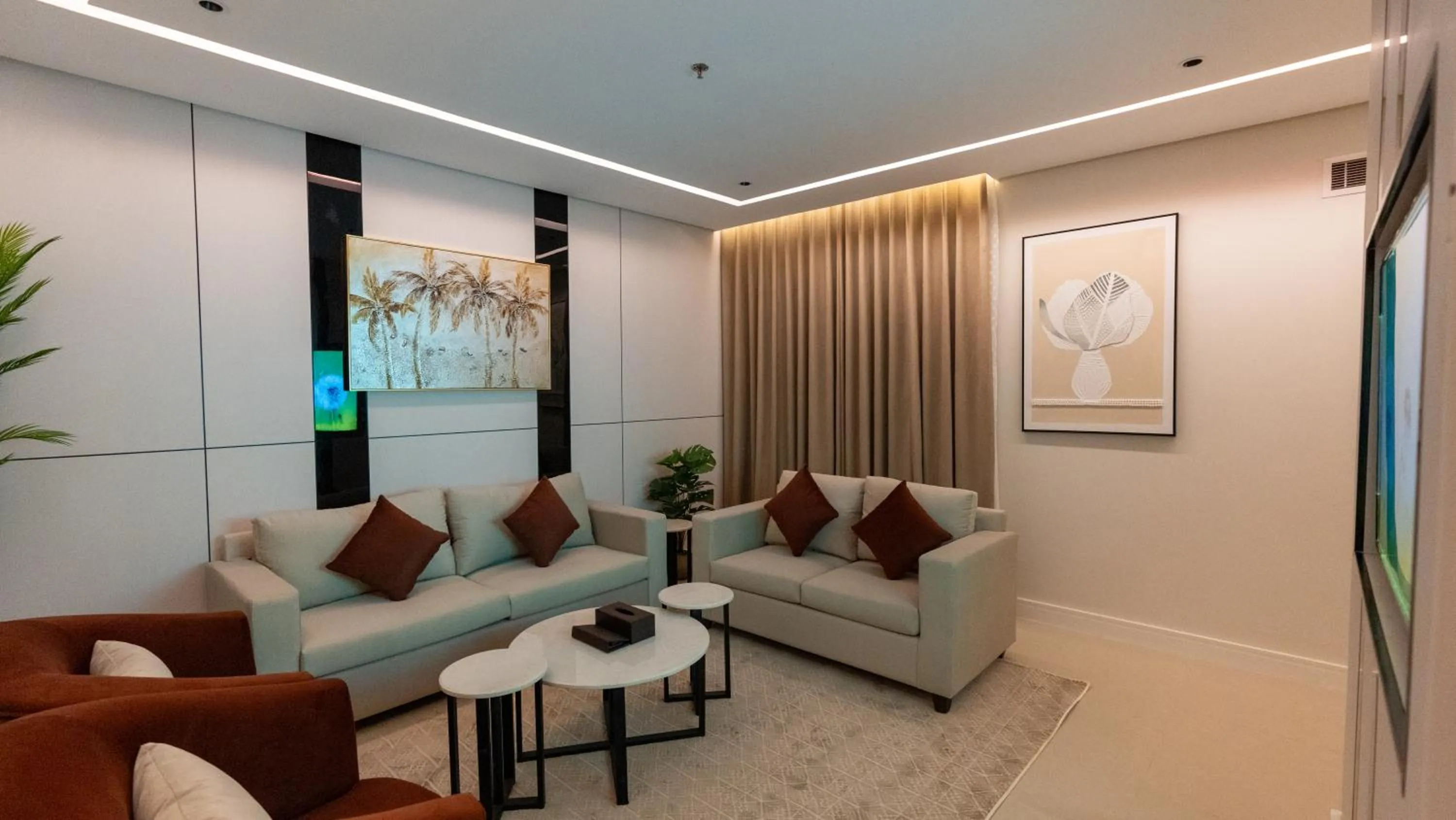 Living room in Brzeen Hotel Riyadh