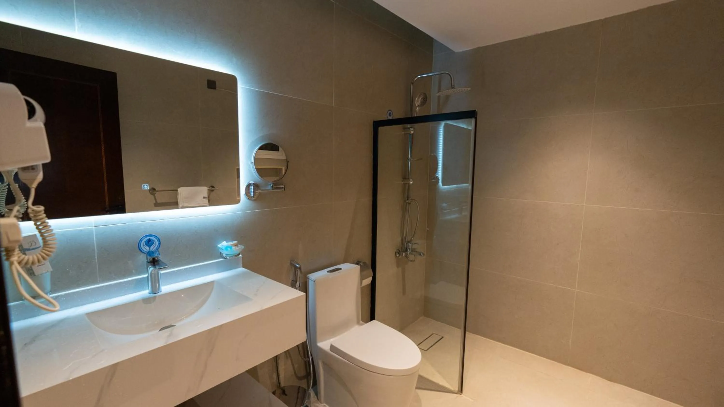 Shower in Brzeen Hotel Riyadh