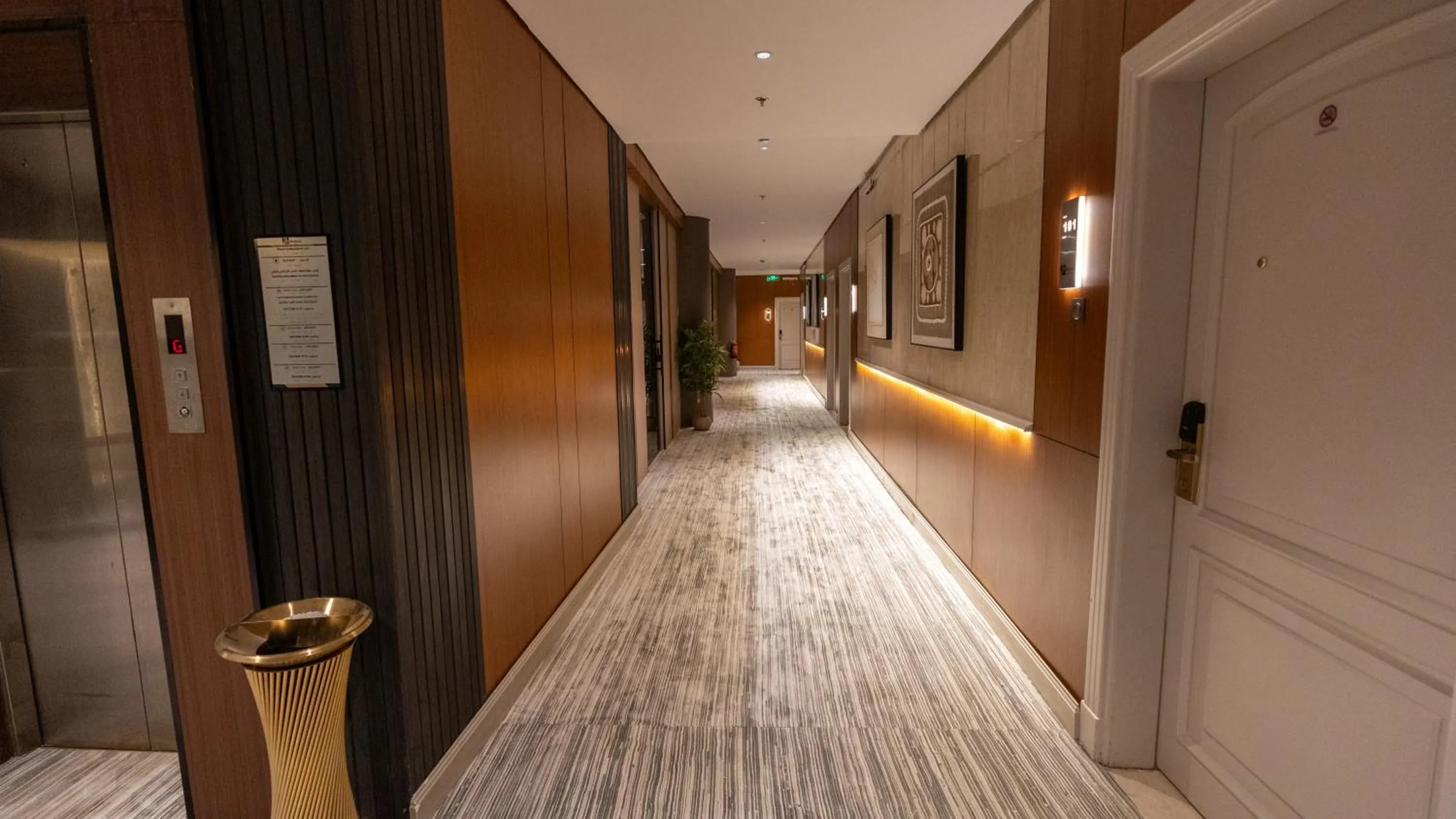 Decorative detail in Brzeen Hotel Riyadh