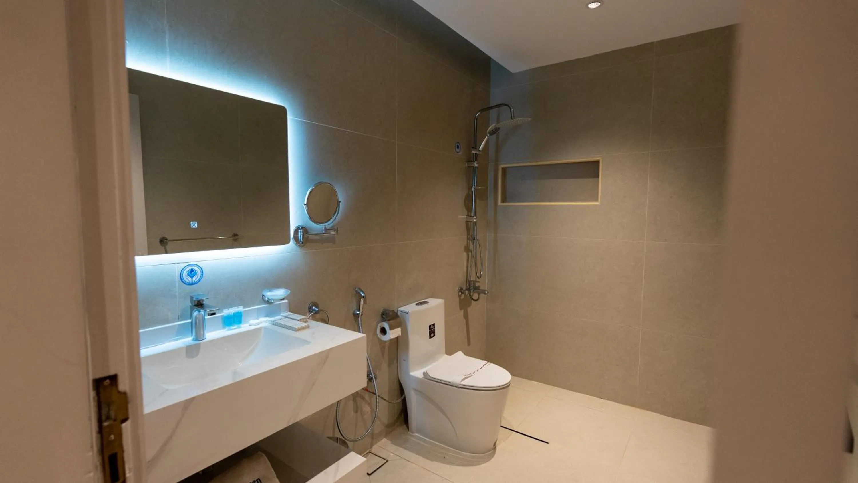 Shower in Brzeen Hotel Riyadh