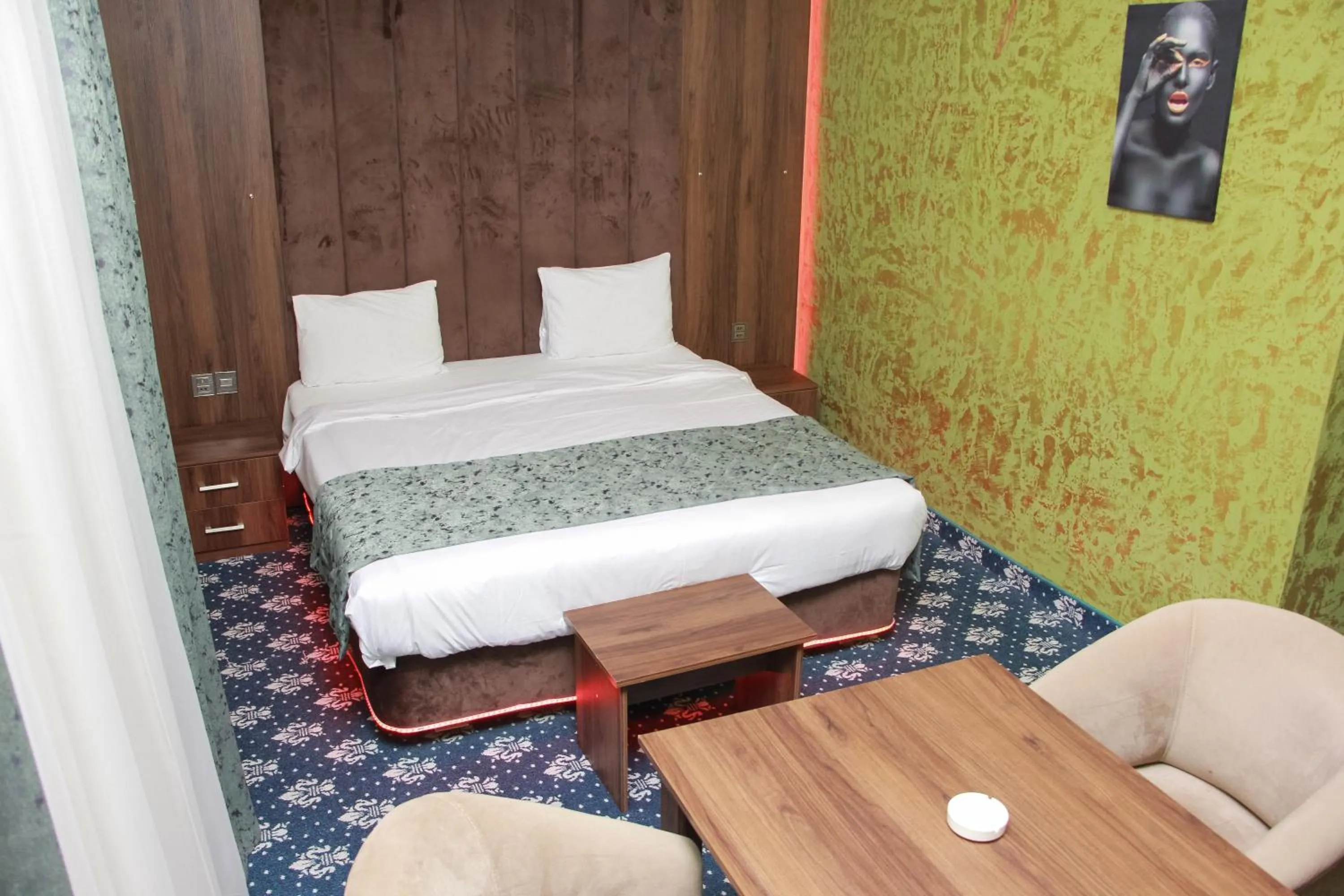 Bed in Anatolia Hotel Baku