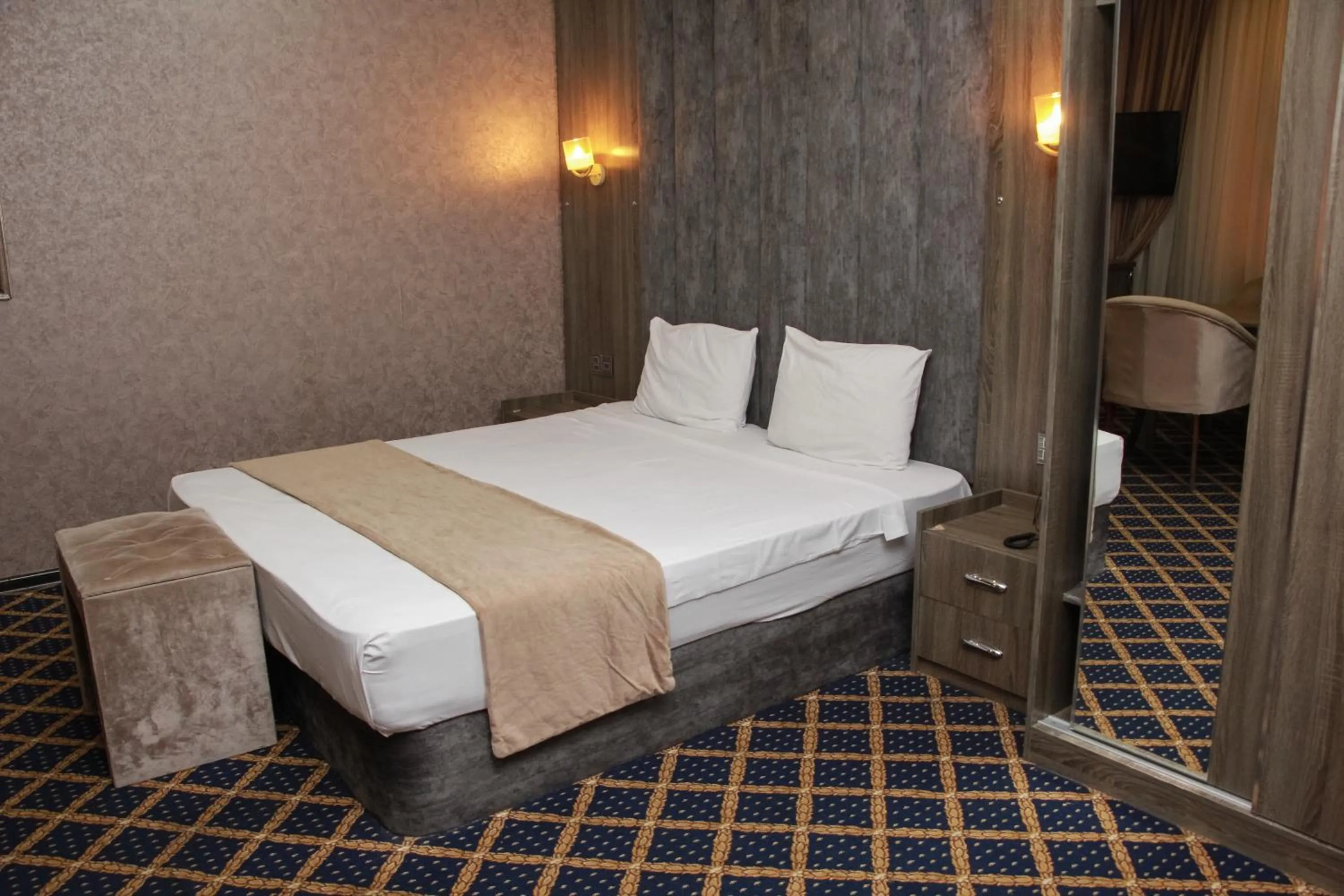 Bed in Anatolia Hotel Baku