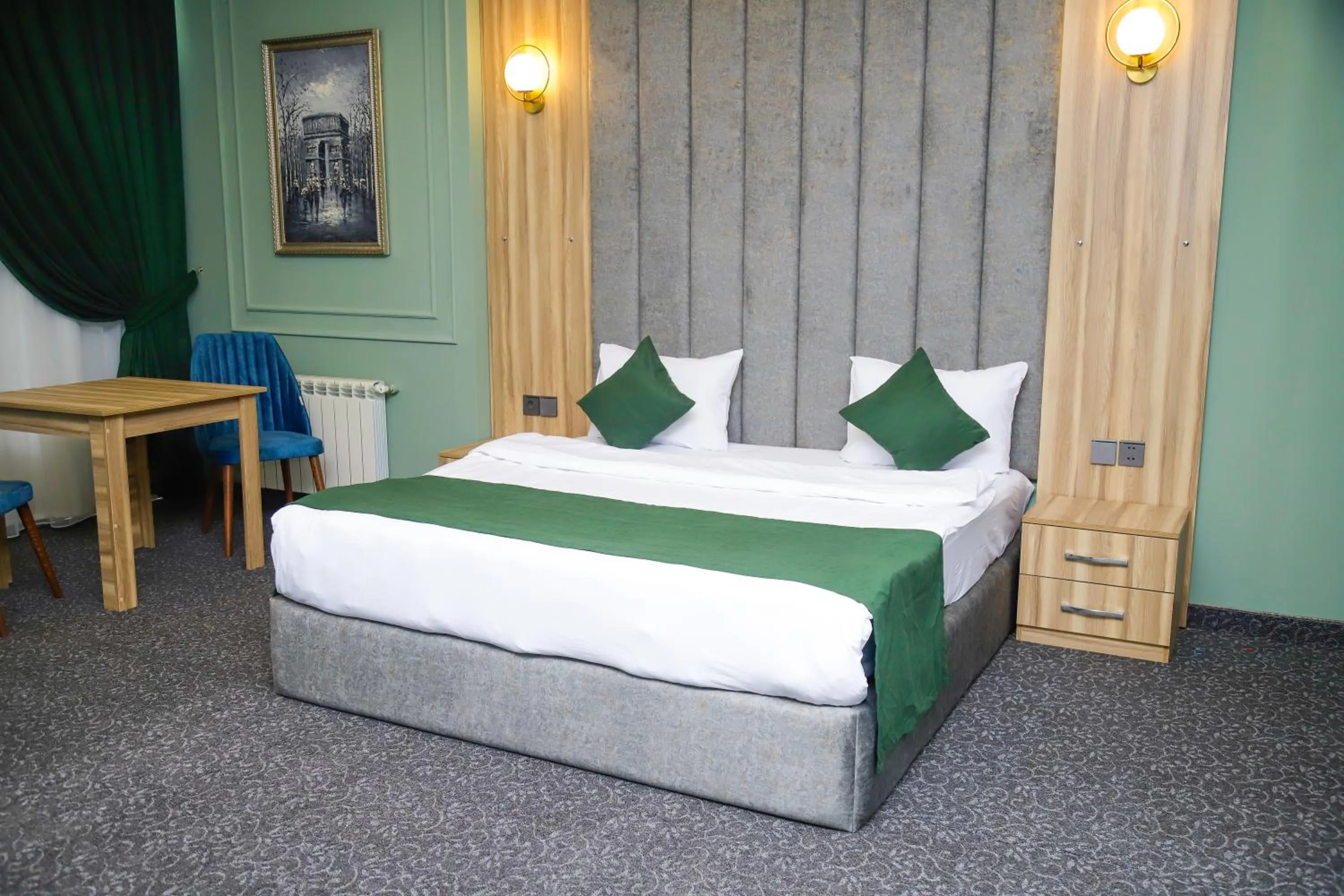 Bed in Anatolia Hotel Baku