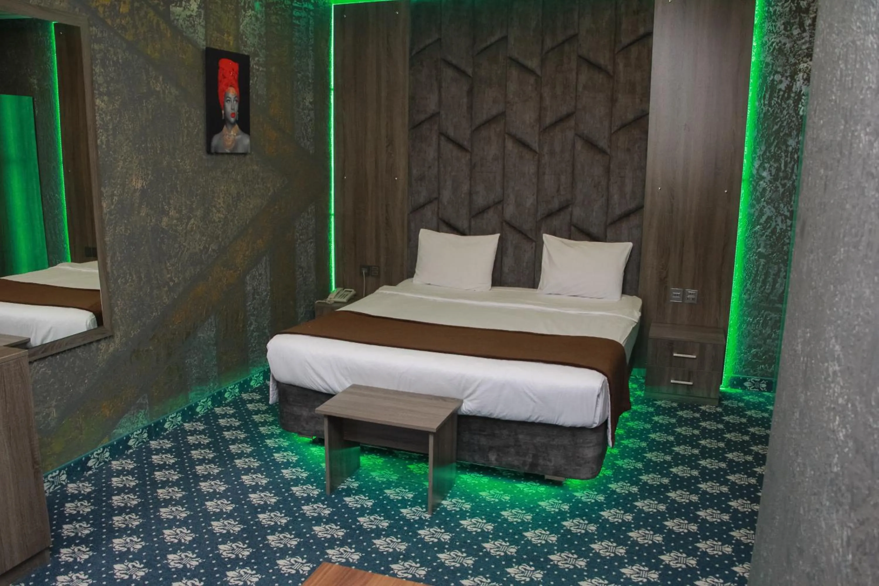 Bed in Anatolia Hotel Baku