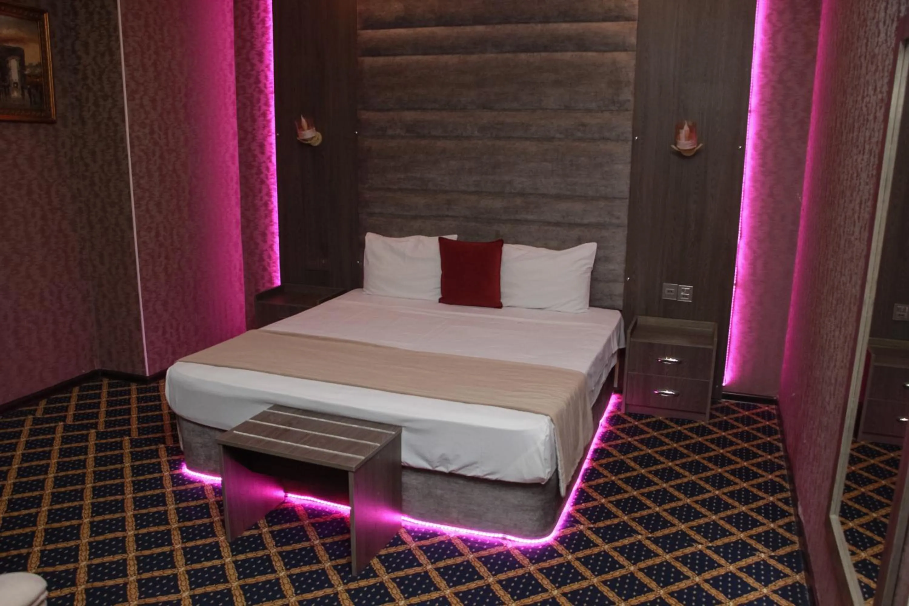 Bed in Anatolia Hotel Baku