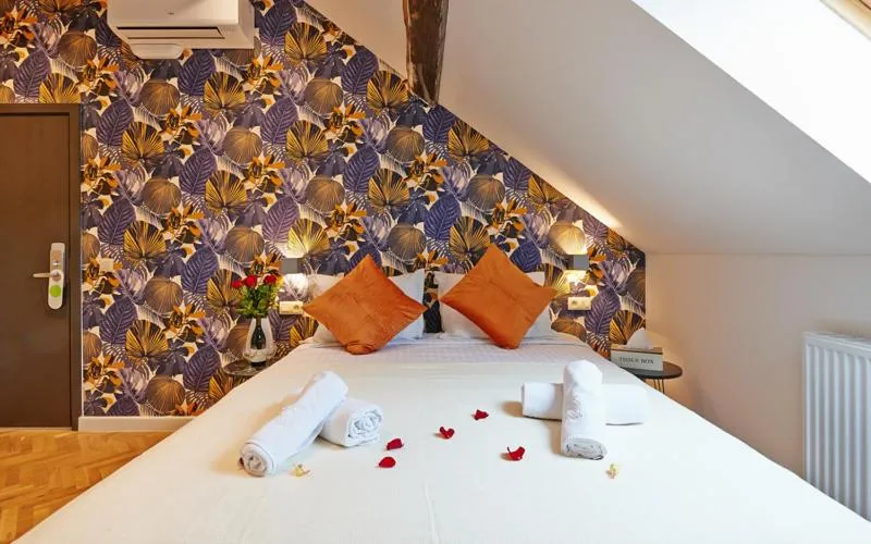 Photo of the whole room, Bed in Hotel Les Ecrins