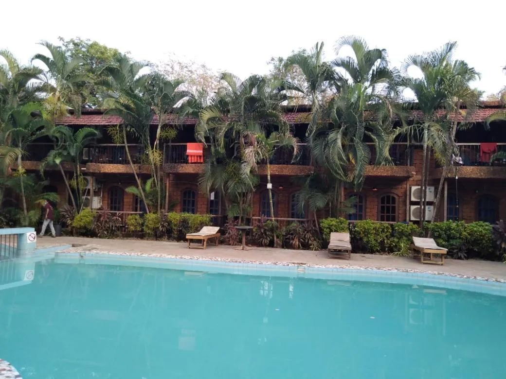 Swimming pool in Sea Breeze Beach, Calangute, Goa