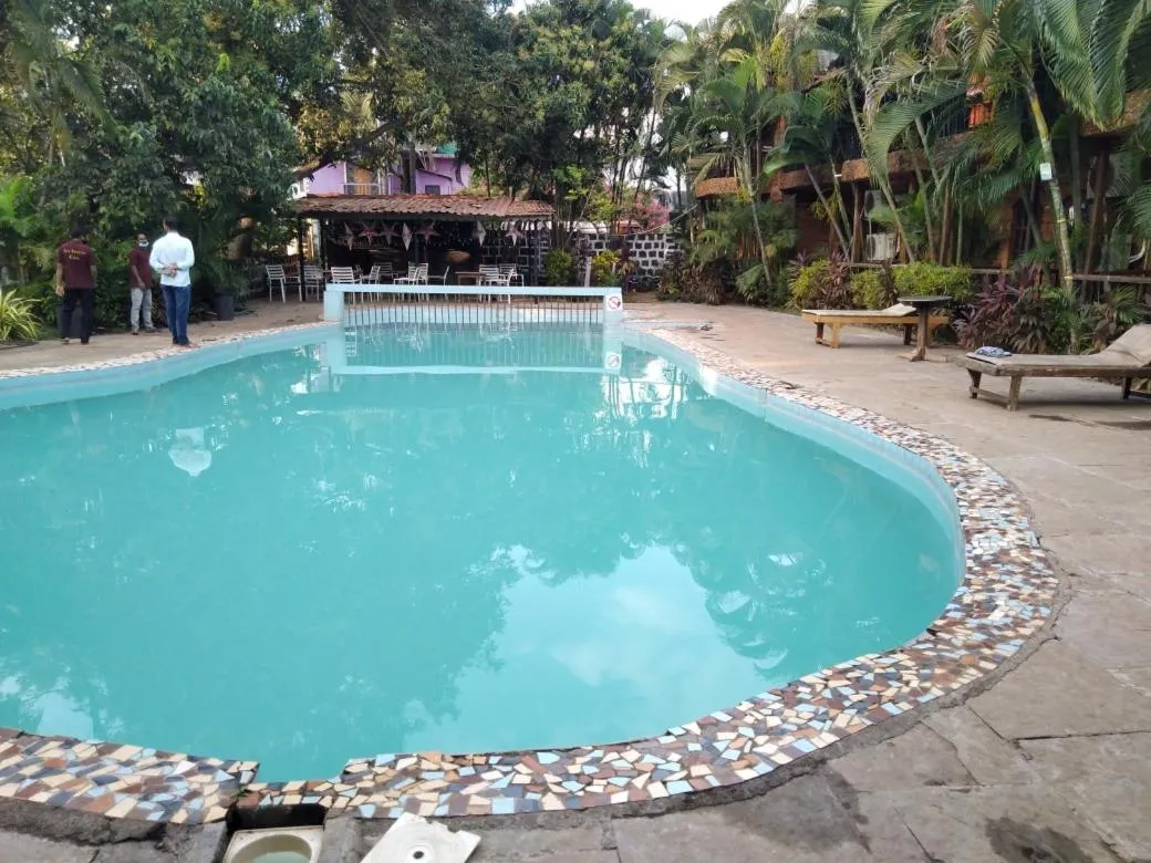 Swimming pool in Sea Breeze Beach, Calangute, Goa