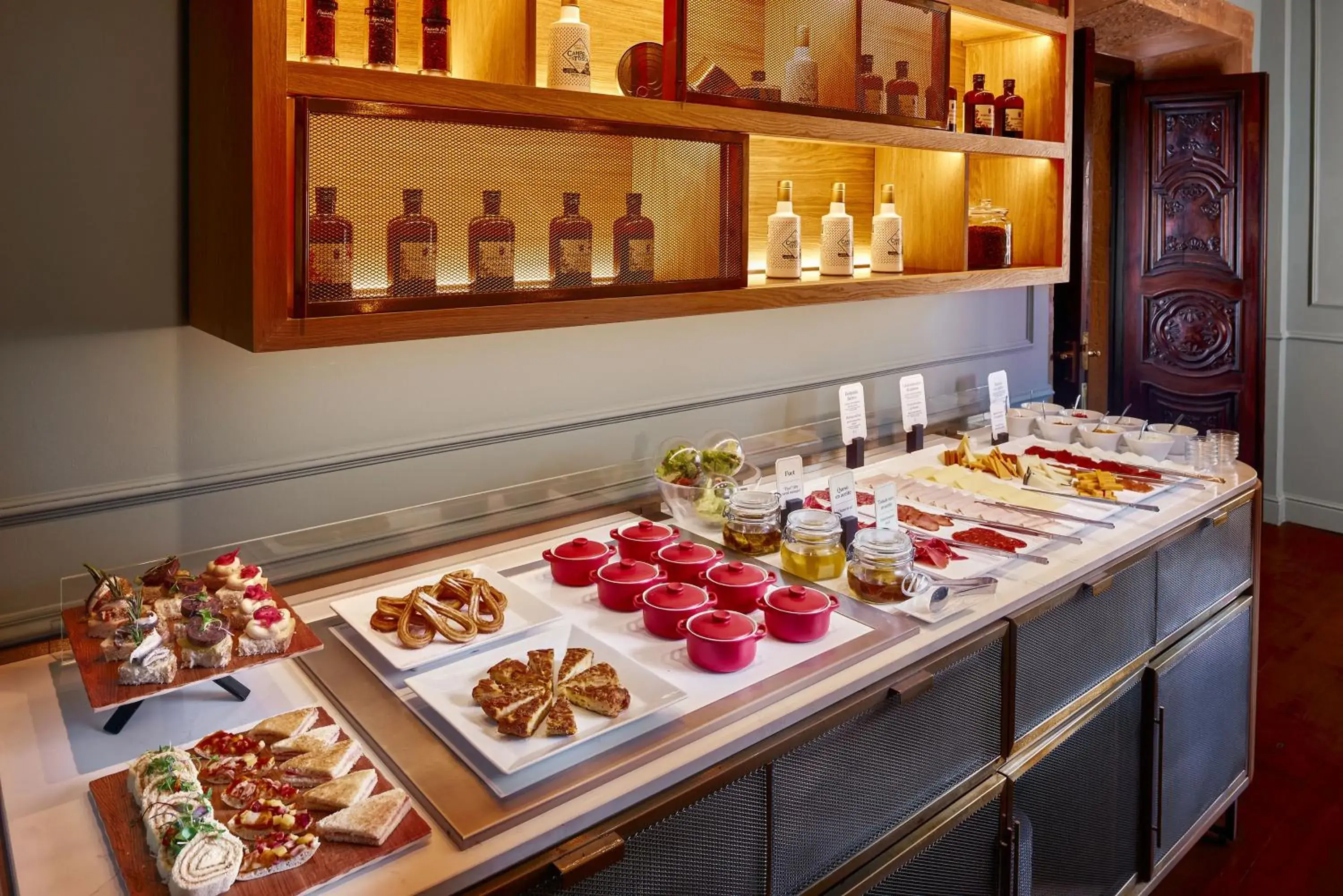 Buffet breakfast in Palacio de Aviles Affiliated By Melia Buffet breakfast in Palacio de Aviles Affiliated By Melia