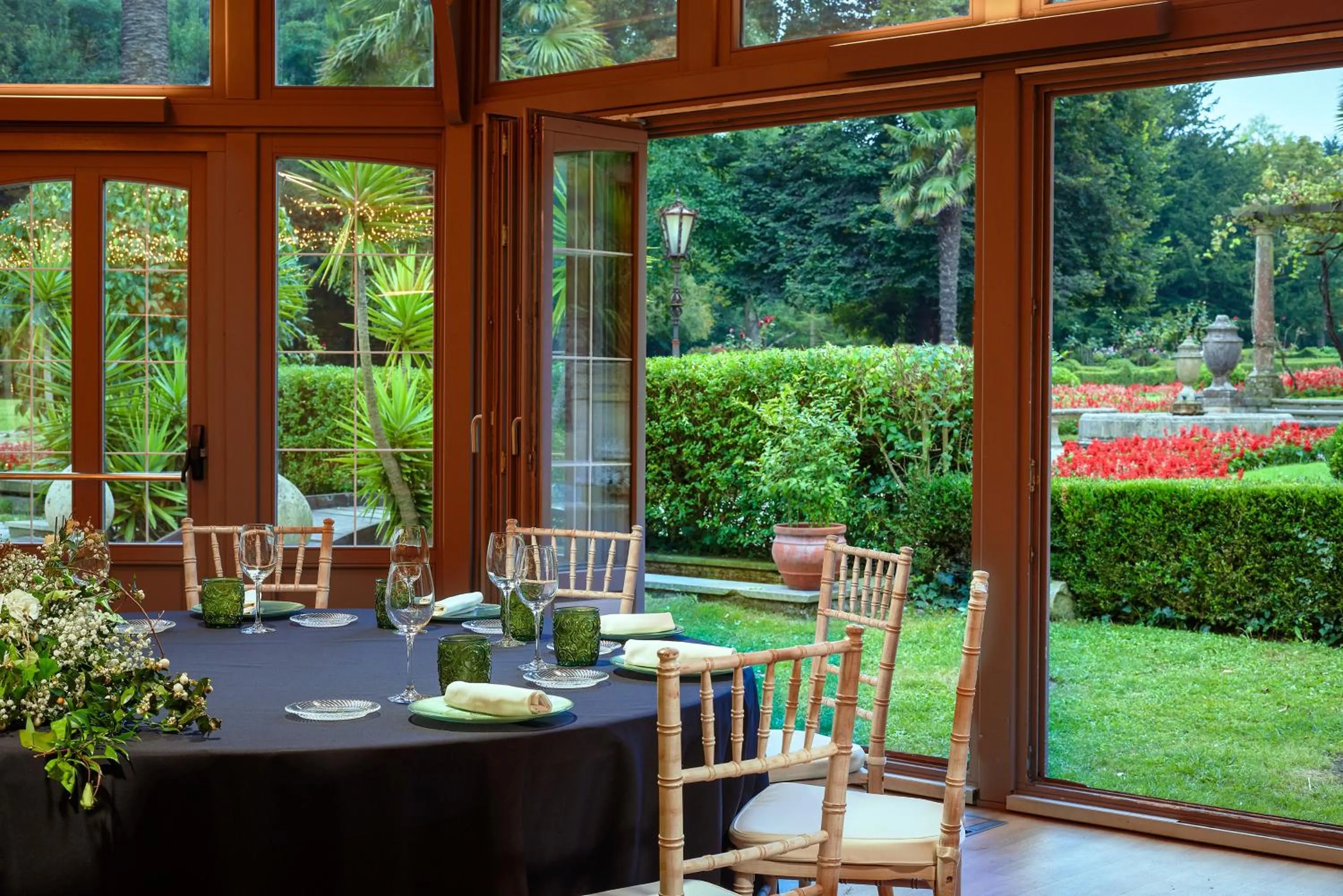 Garden in Palacio de Aviles Affiliated By Melia