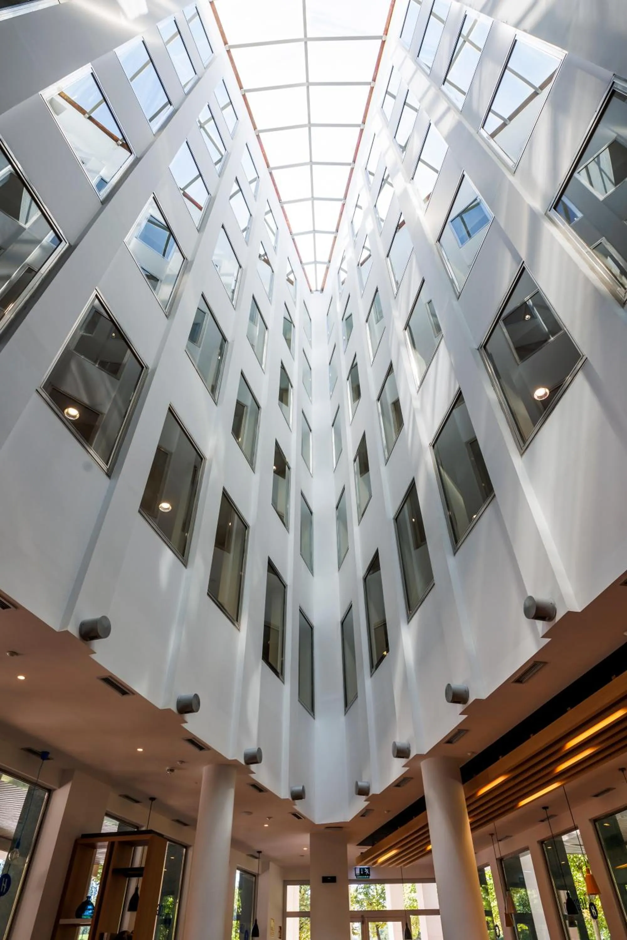 Patio in Hotel Logroño Parque