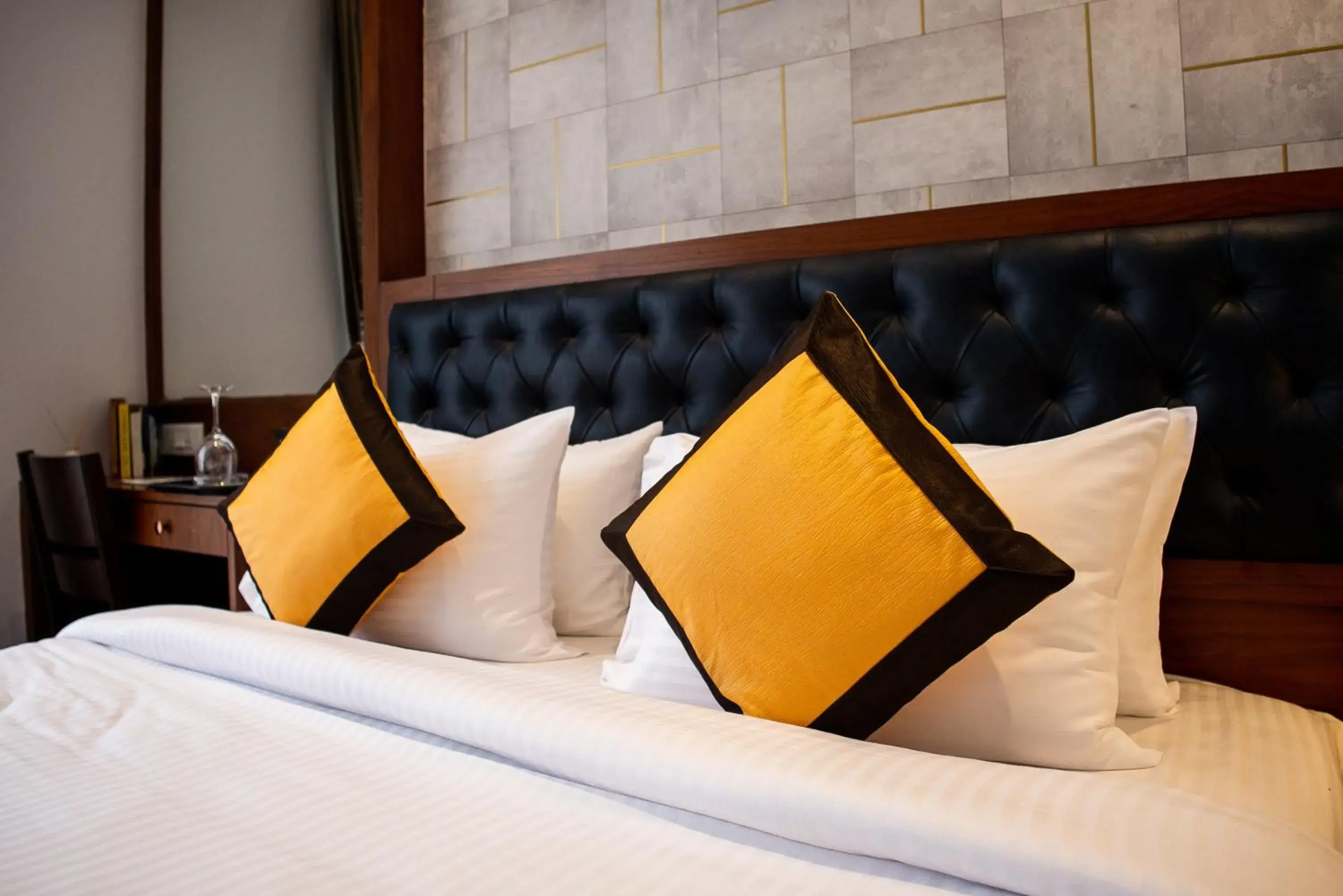 Bedroom, Bed in La Serene Boutique Hotel - Manyata Tech Park Bedroom, Bed in La Serene Boutique Hotel - Manyata Tech Park