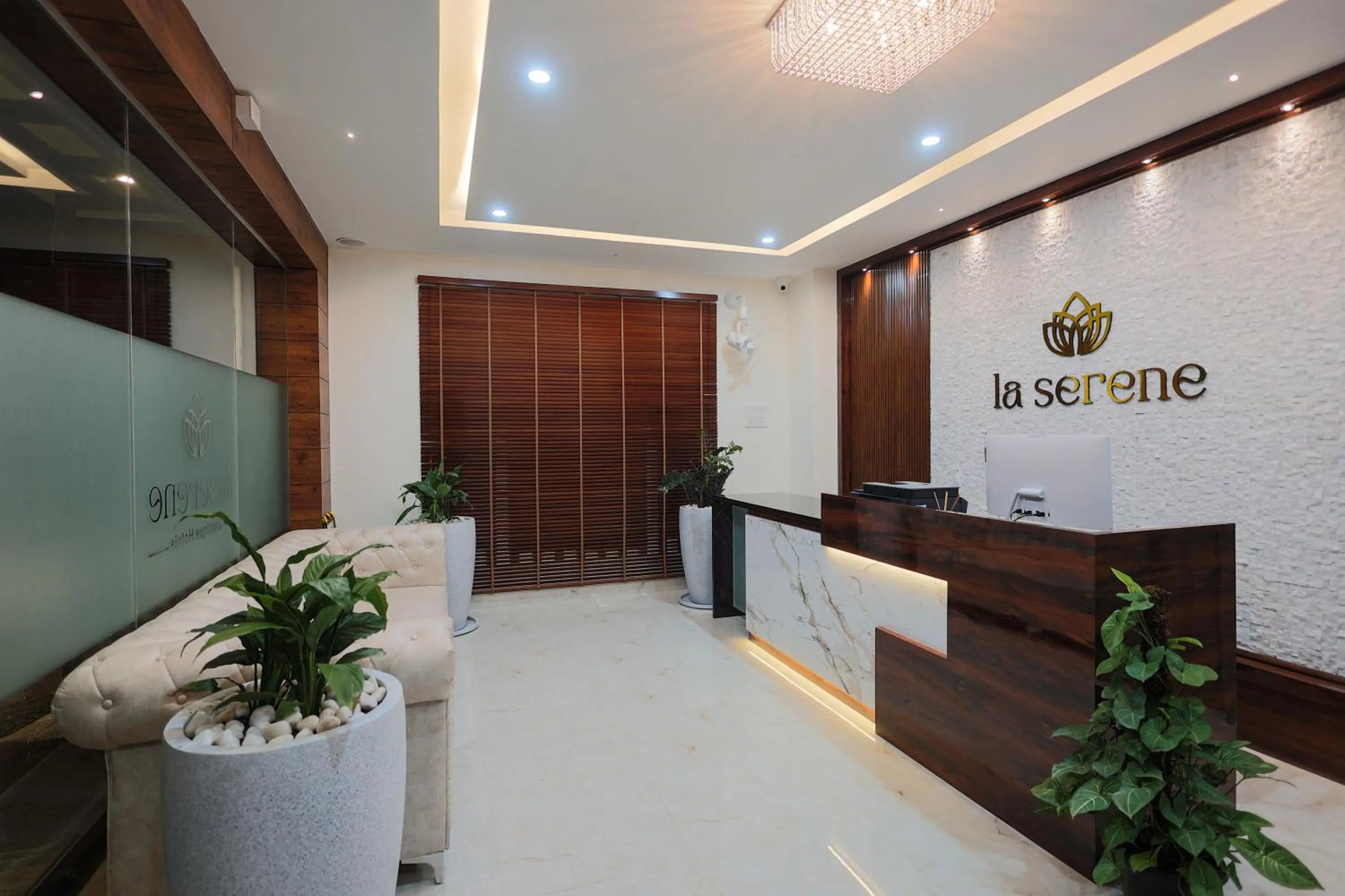 Property logo or sign in La Serene Boutique Hotel - Manyata Tech Park