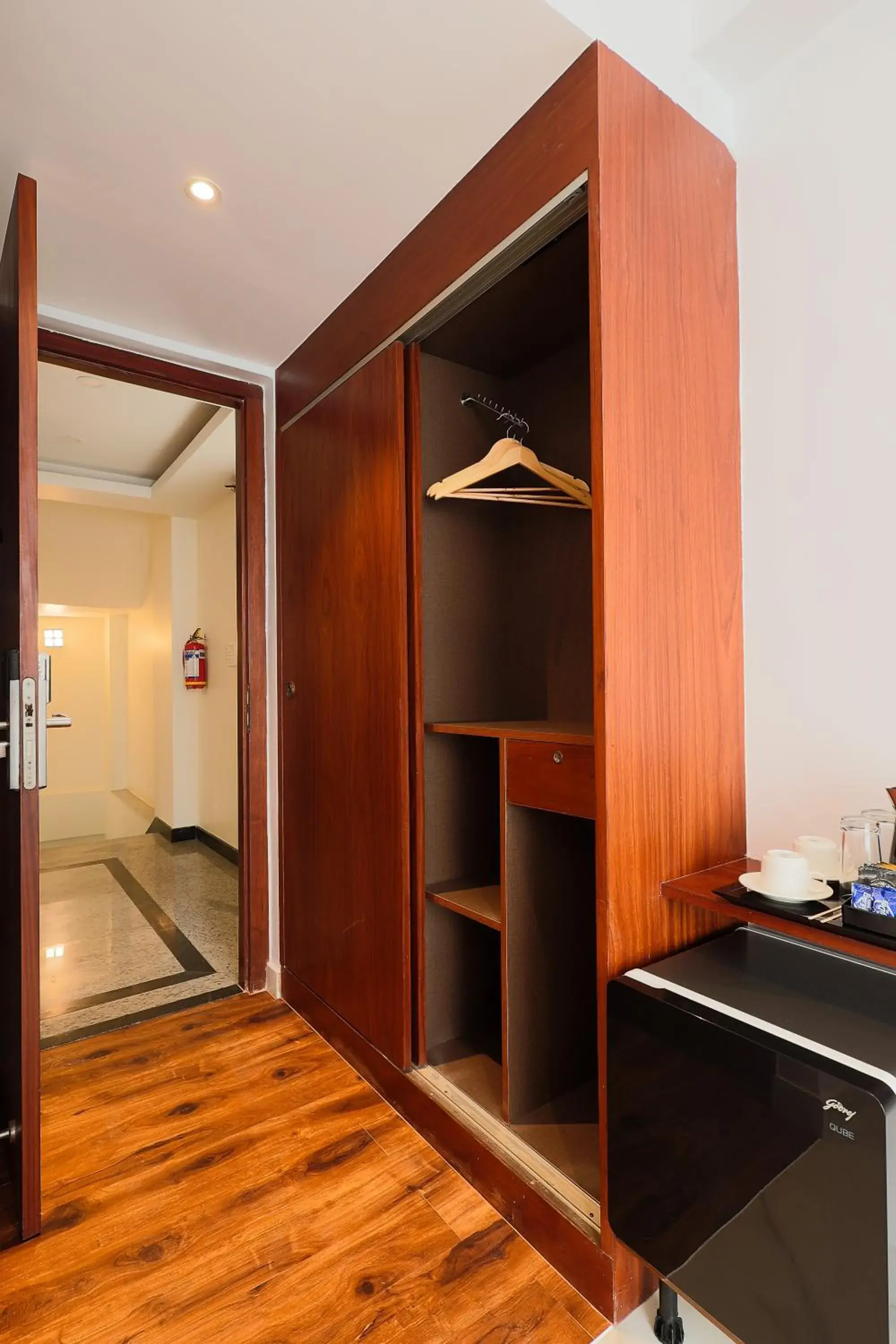 wardrobe in La Serene Boutique Hotel - Manyata Tech Park wardrobe in La Serene Boutique Hotel - Manyata Tech Park