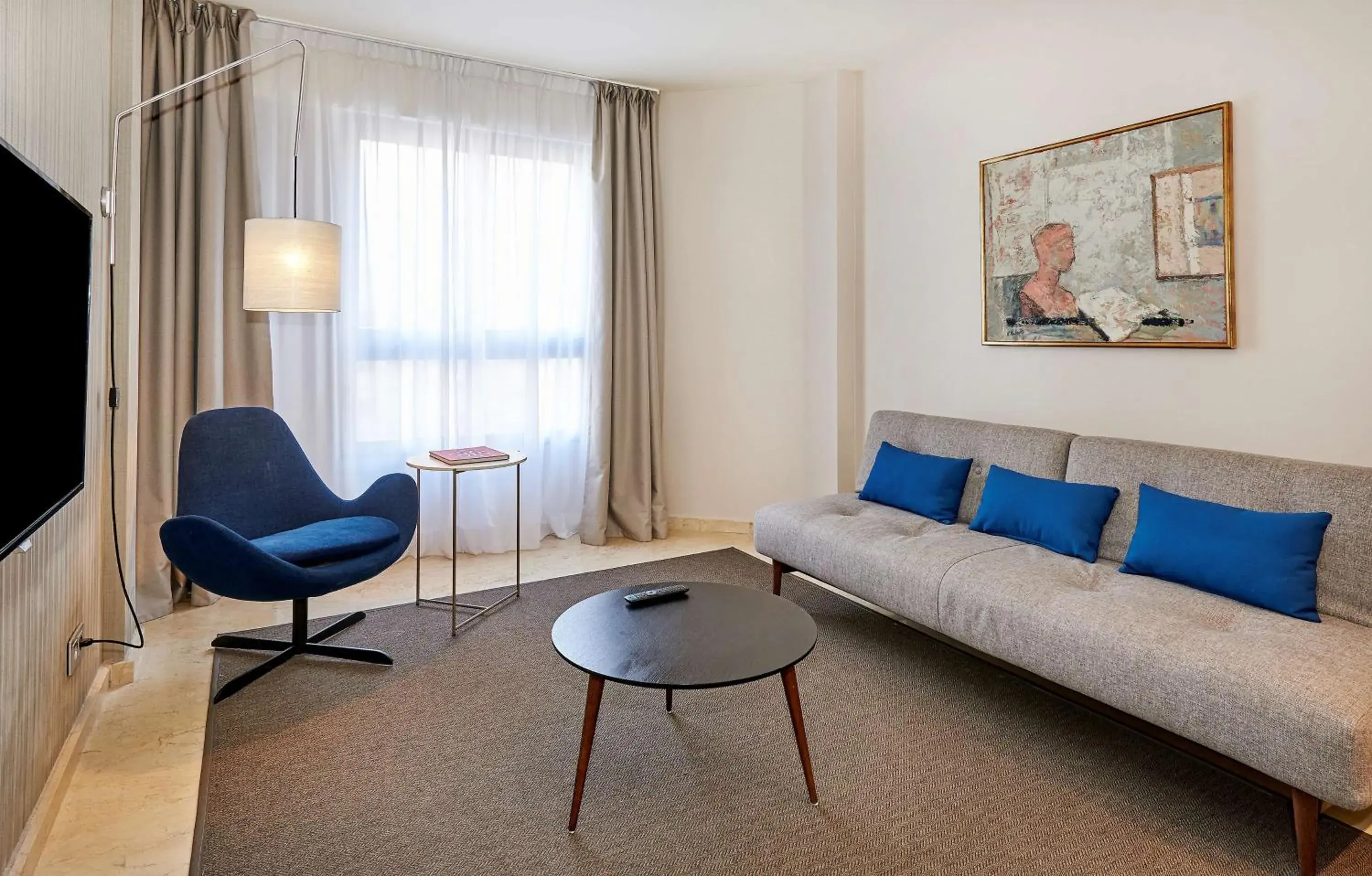 Bedroom in NH Logroño Herencia Rioja Bedroom in NH Logroño Herencia Rioja