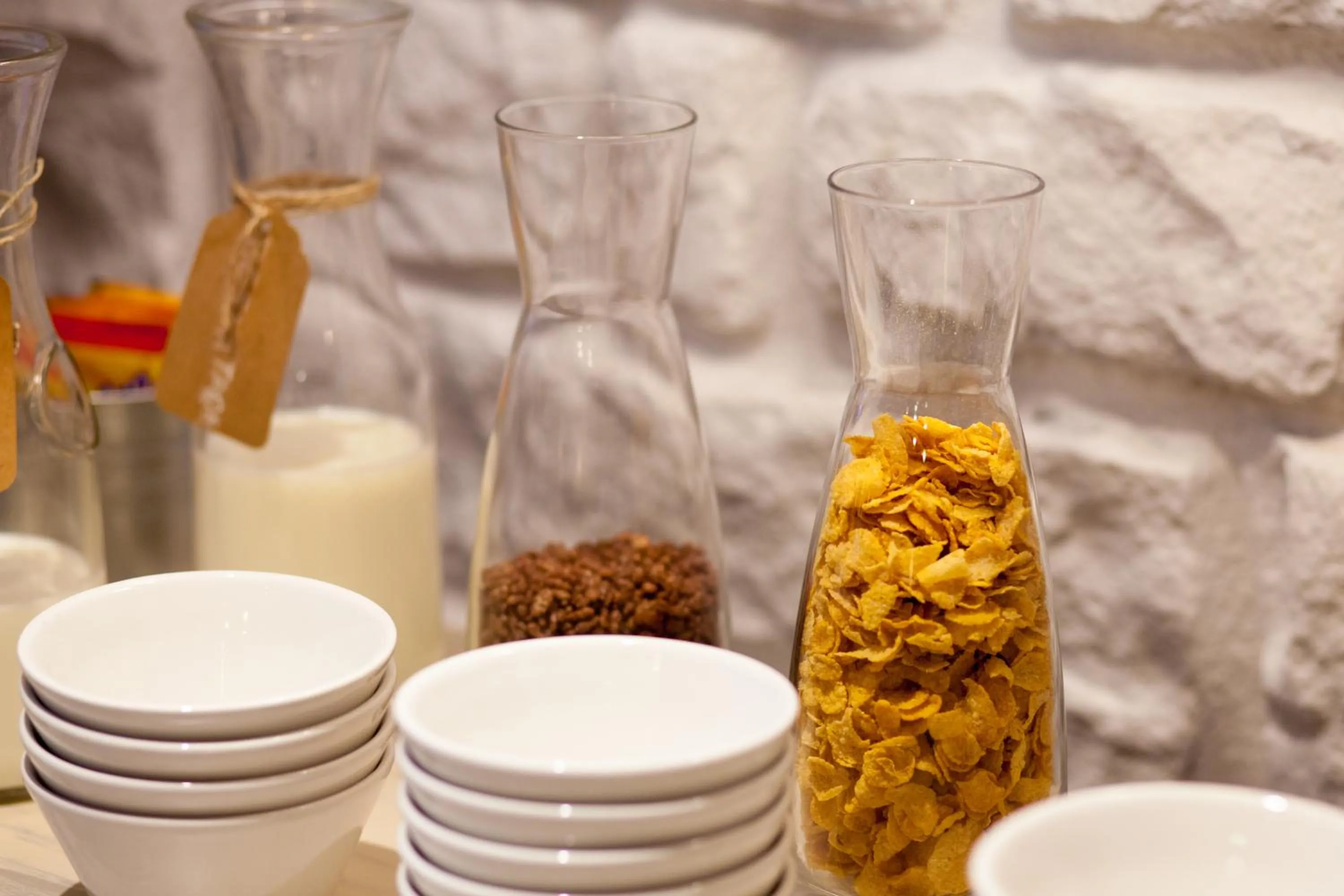 Buffet breakfast in Hotel Luze El Toro