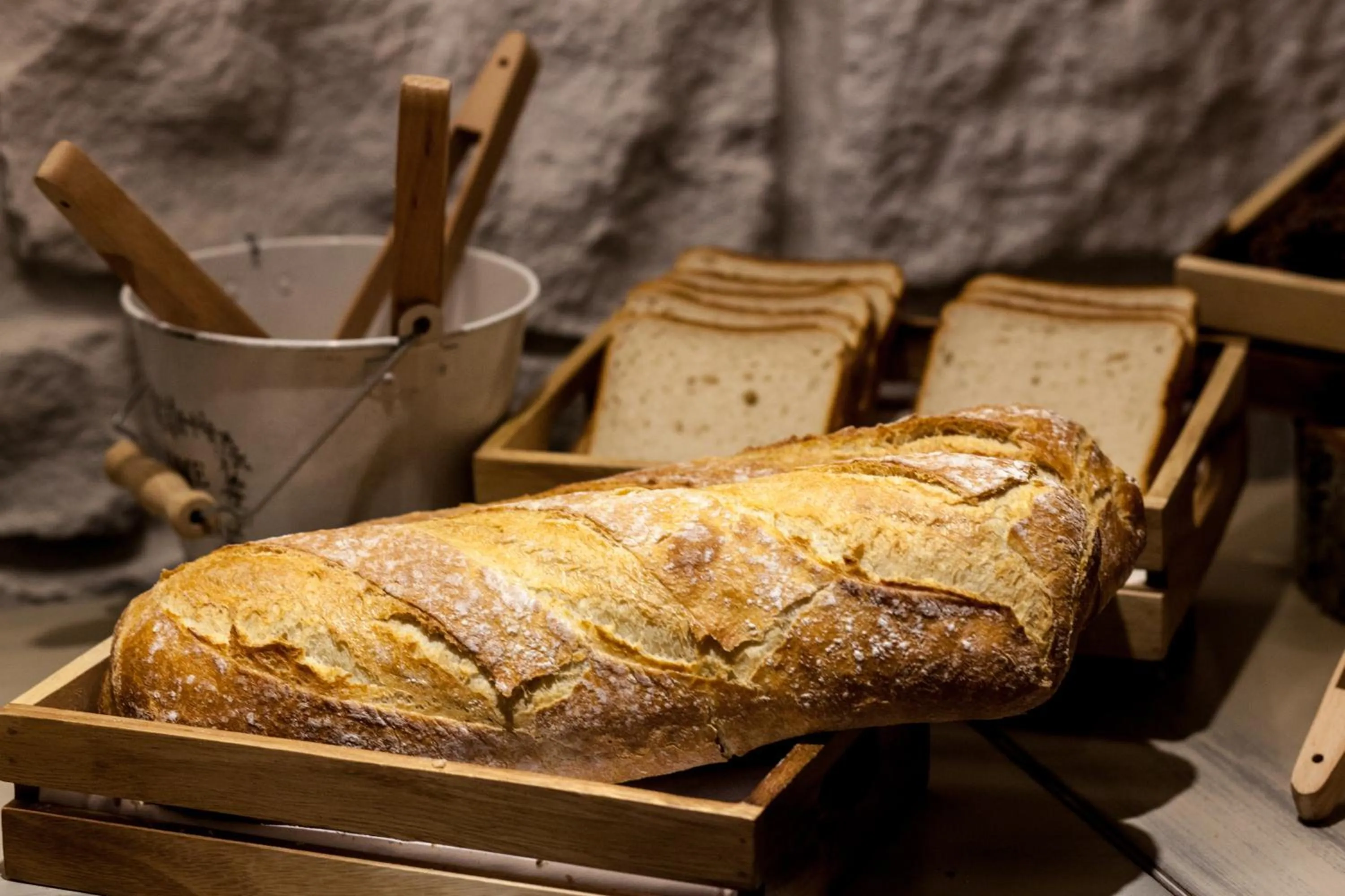 Buffet breakfast in Hotel Luze El Toro