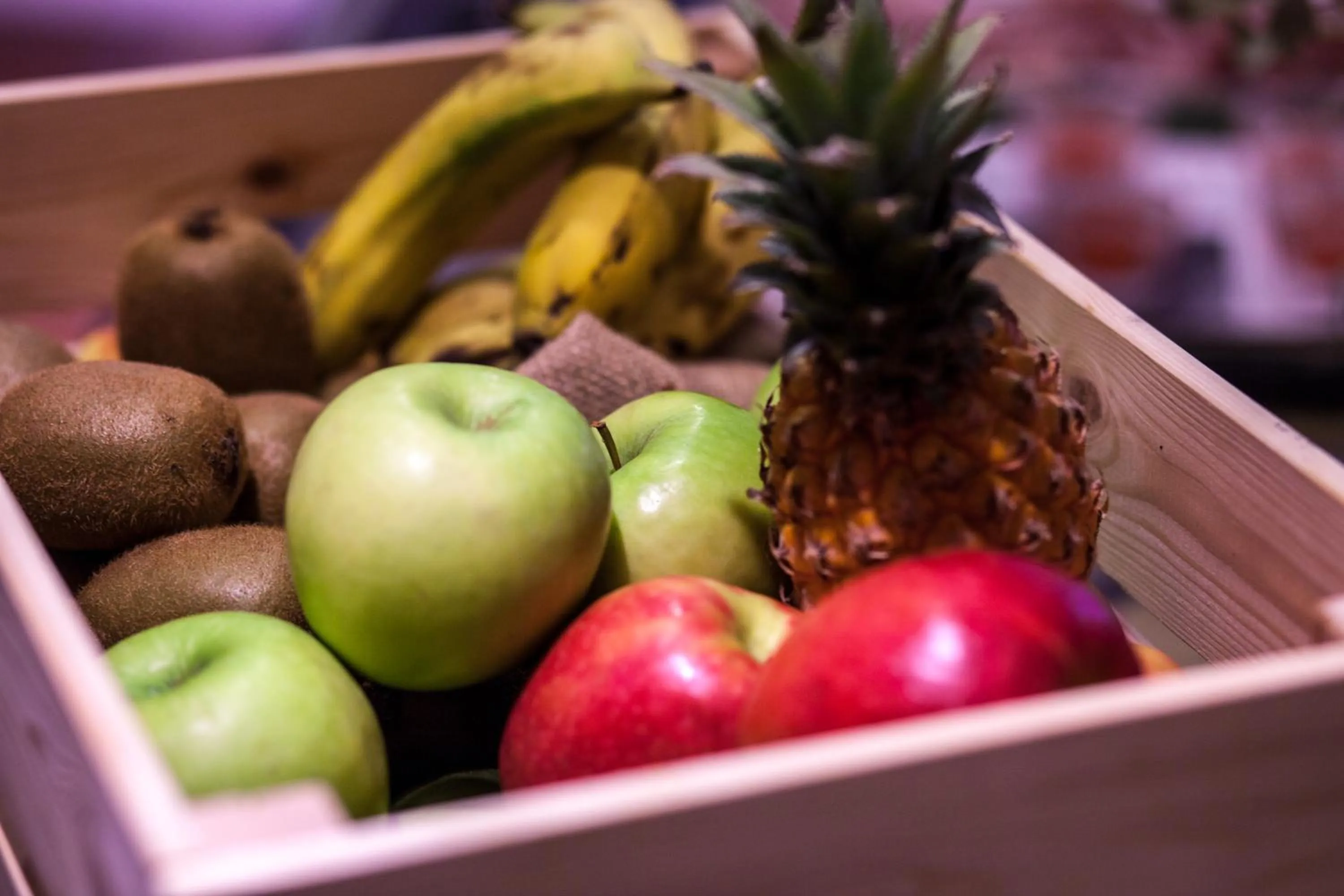 Buffet breakfast in Hotel Luze El Toro