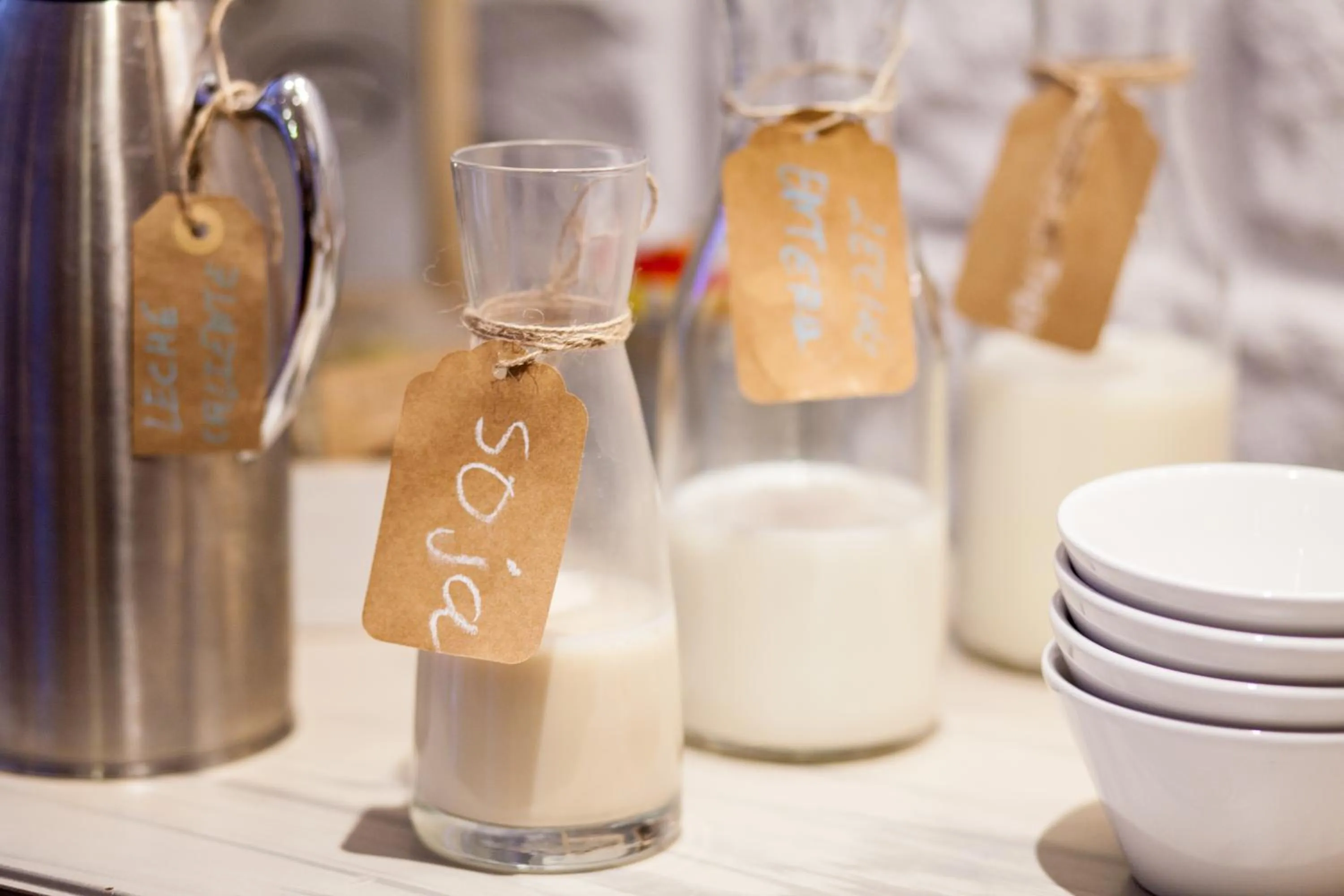 Buffet breakfast in Hotel Luze El Toro