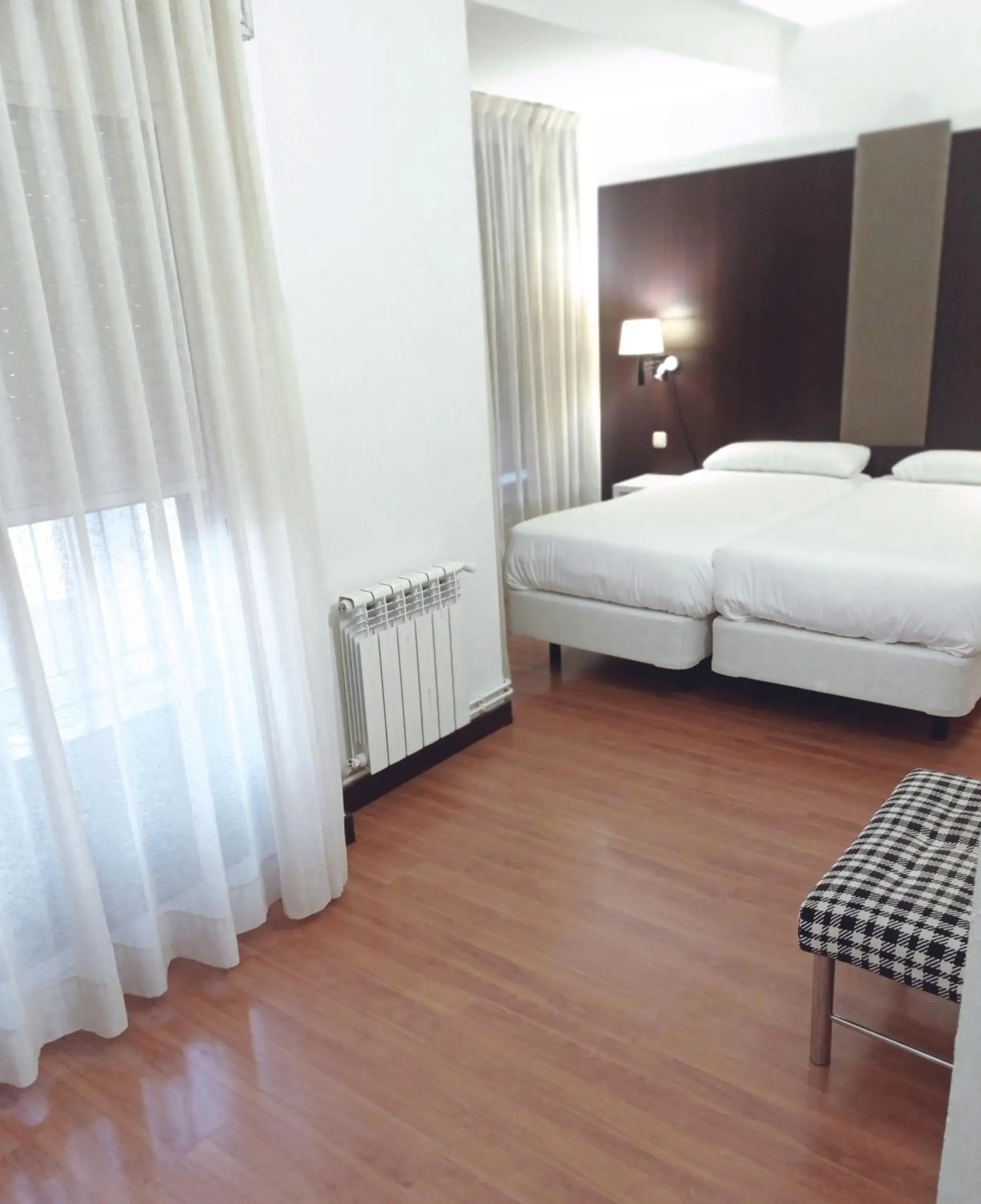 Bed in Hotel Delta Bed in Hotel Delta