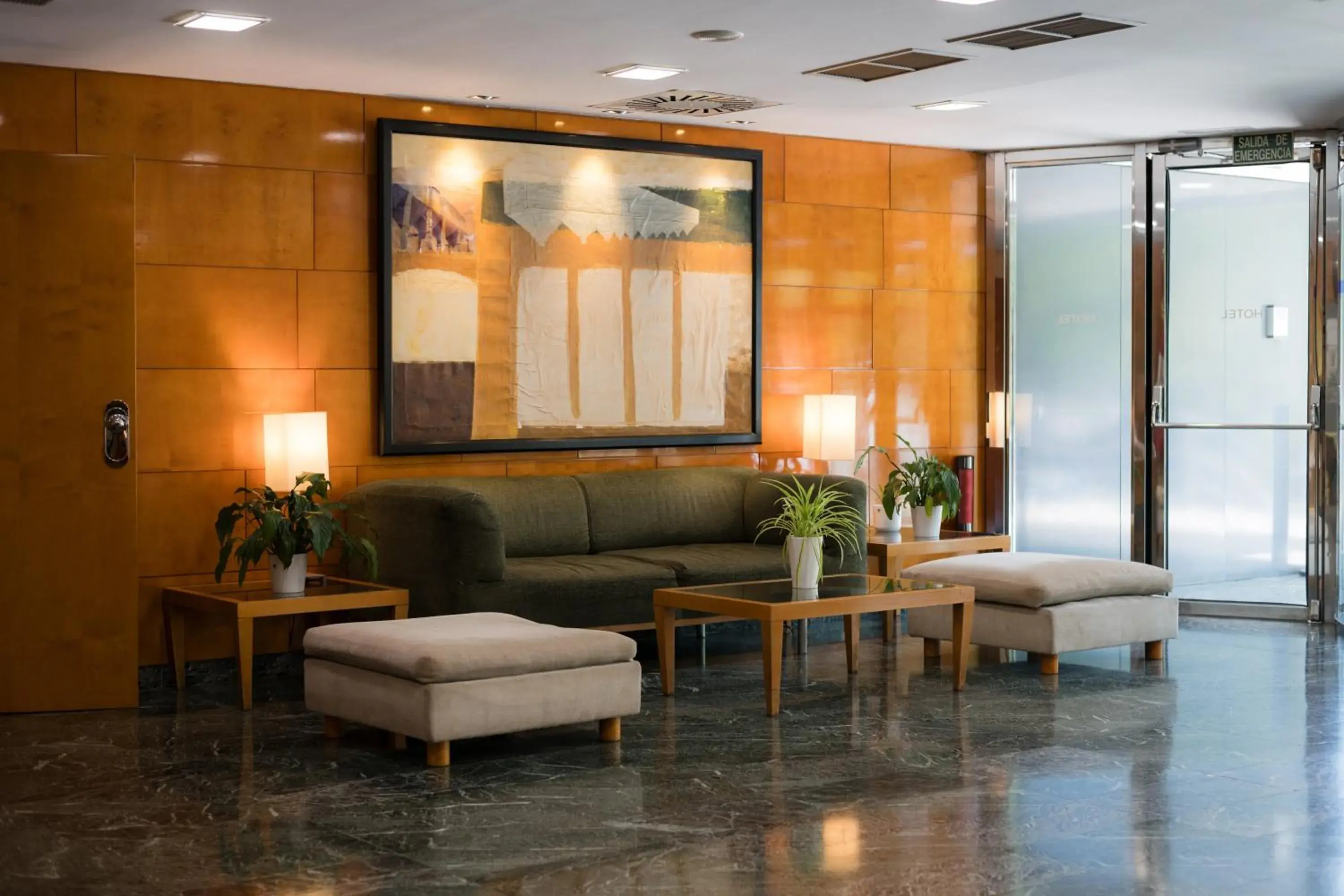 Lobby or reception in Hotel Ciudad de Valladolid Lobby or reception in Hotel Ciudad de Valladolid