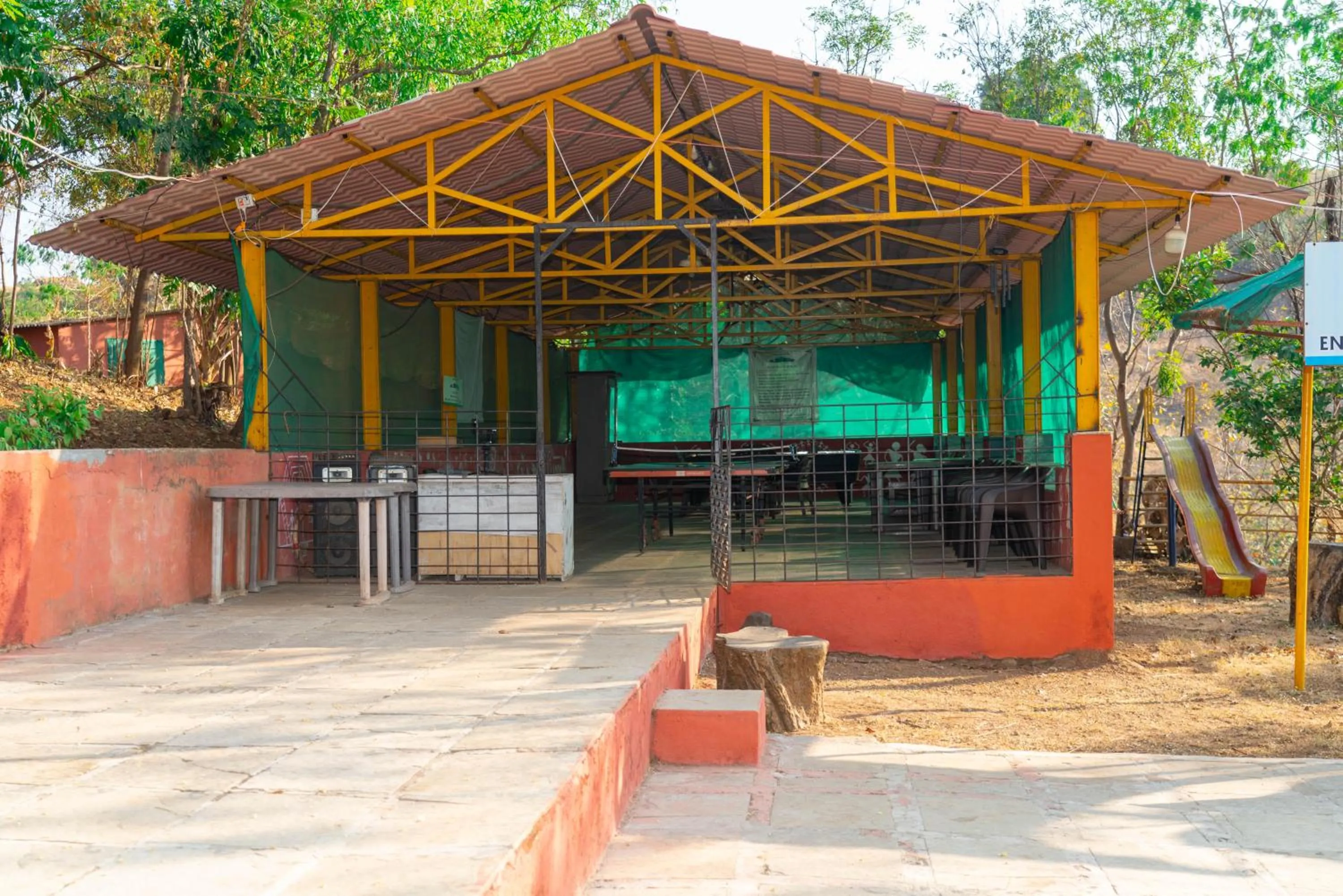 Facade/entrance in Wild Camp- The Nature Resort