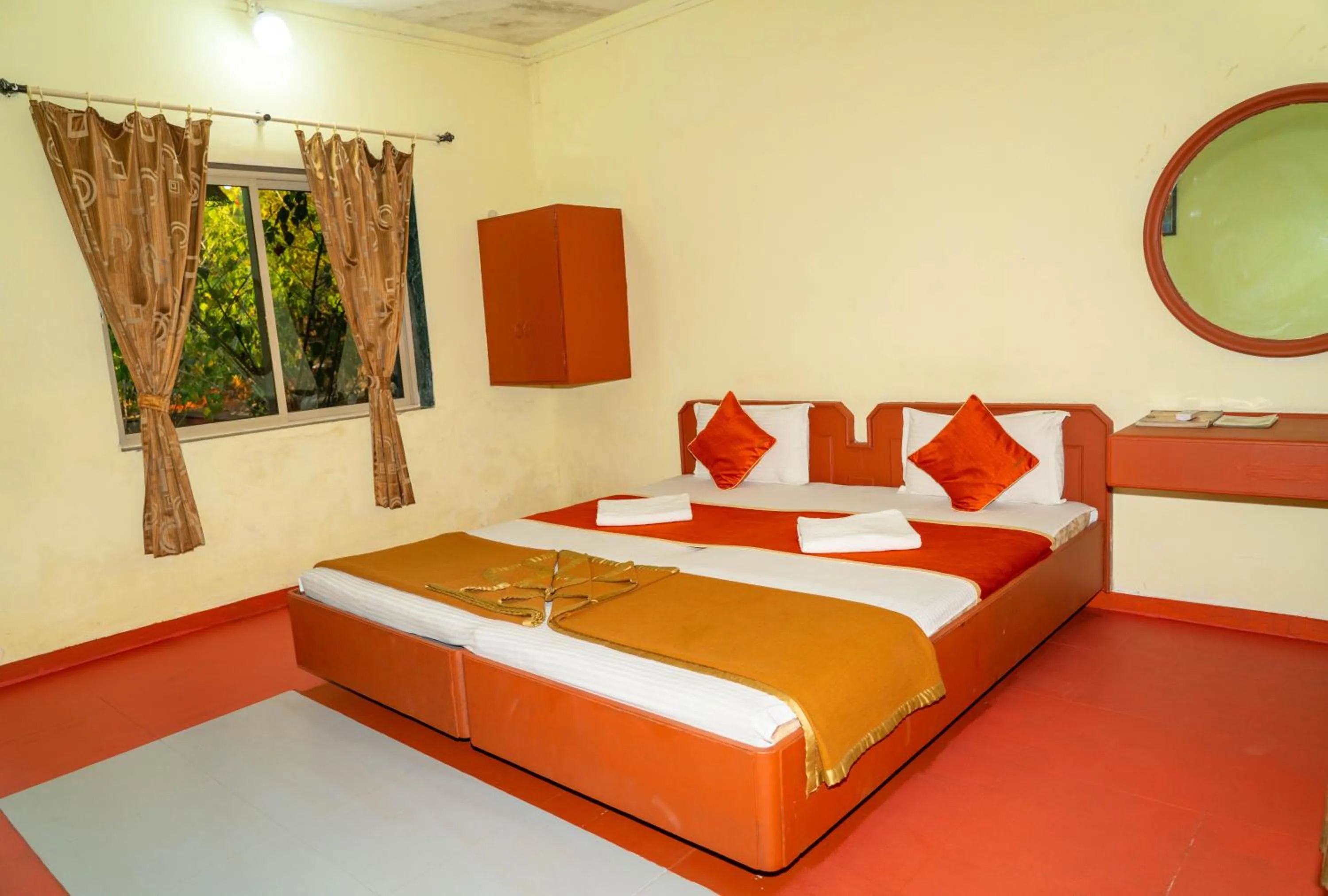 Bedroom, Bed in Wild Camp- The Nature Resort