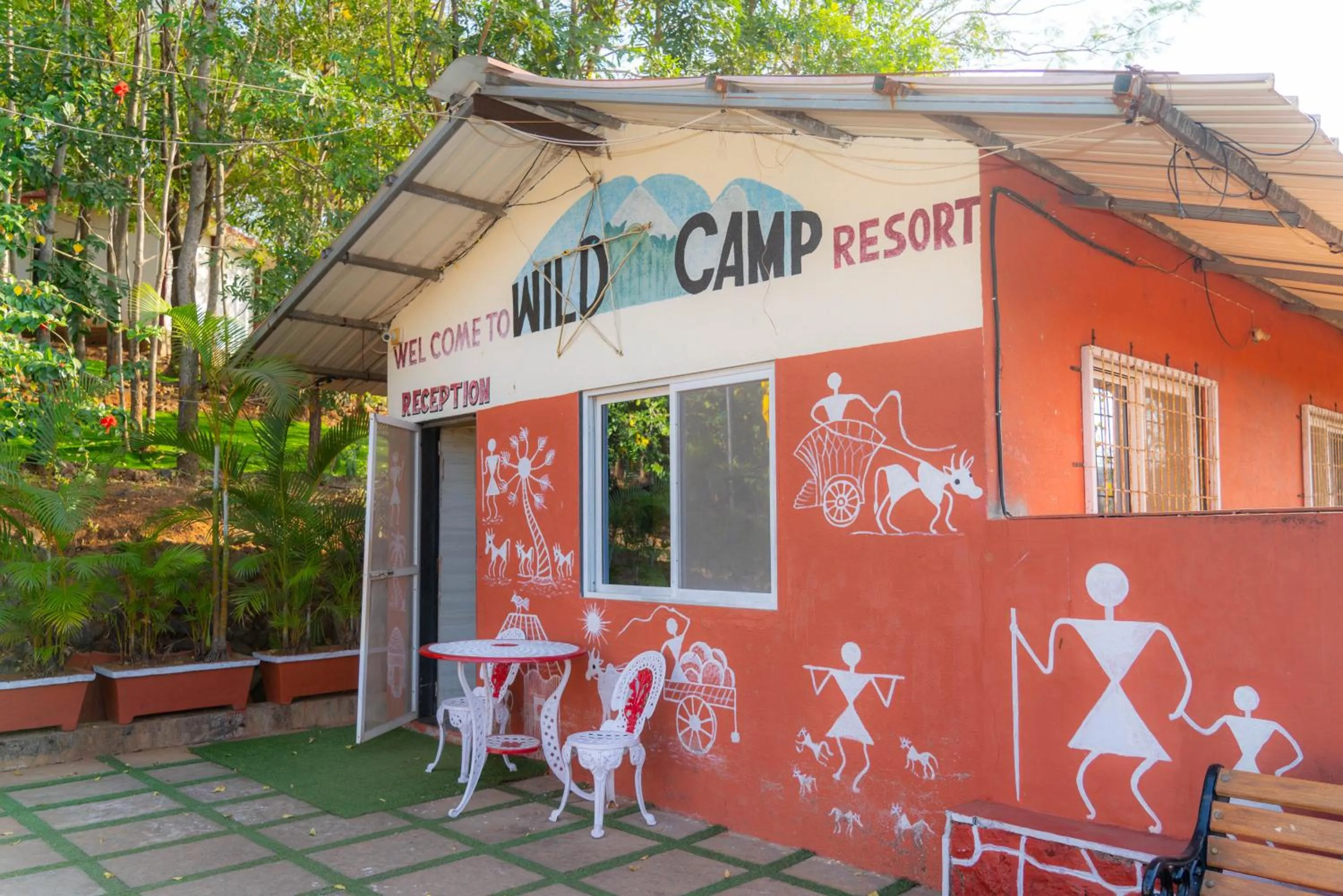 Facade/entrance in Wild Camp- The Nature Resort