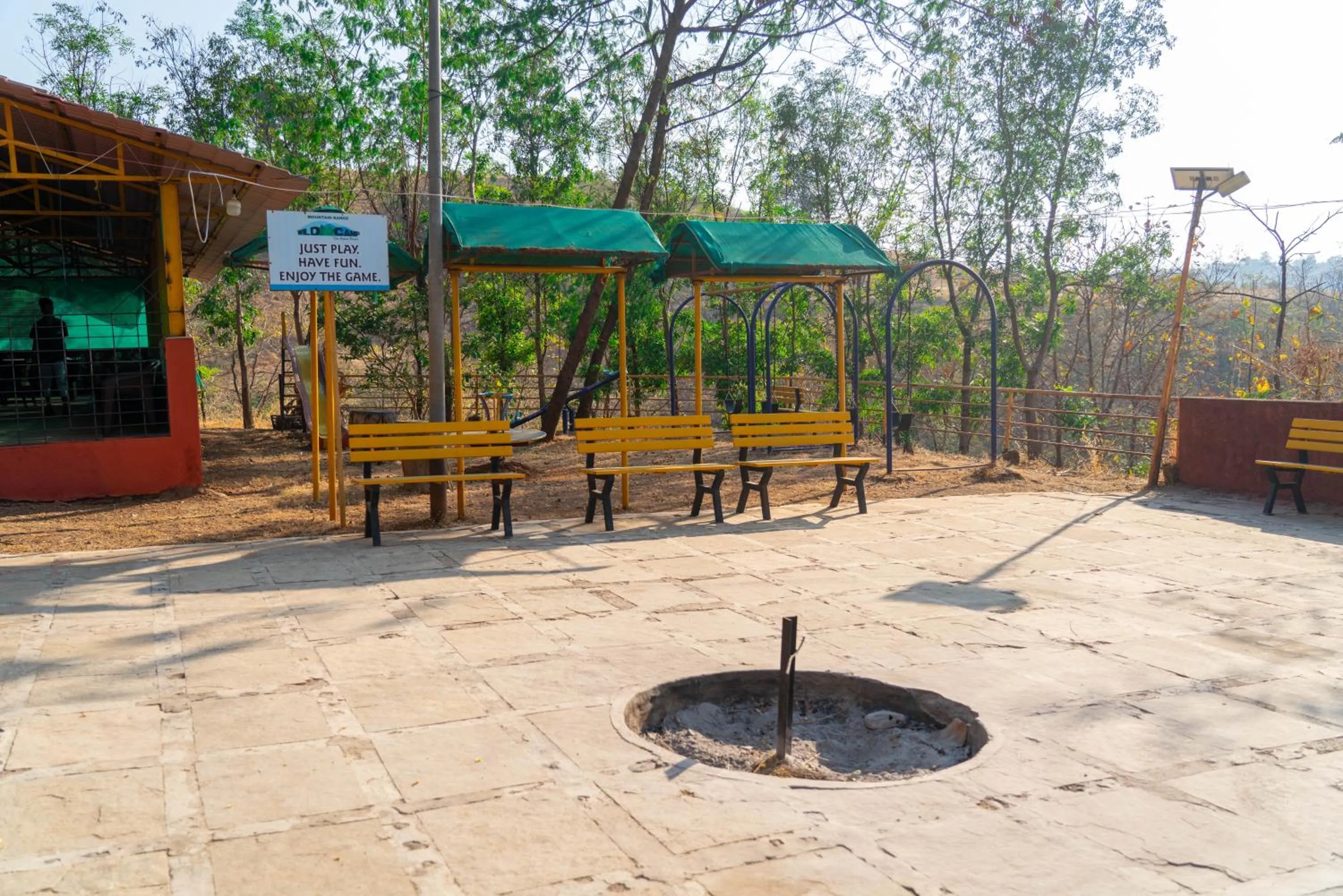 Facade/entrance in Wild Camp- The Nature Resort