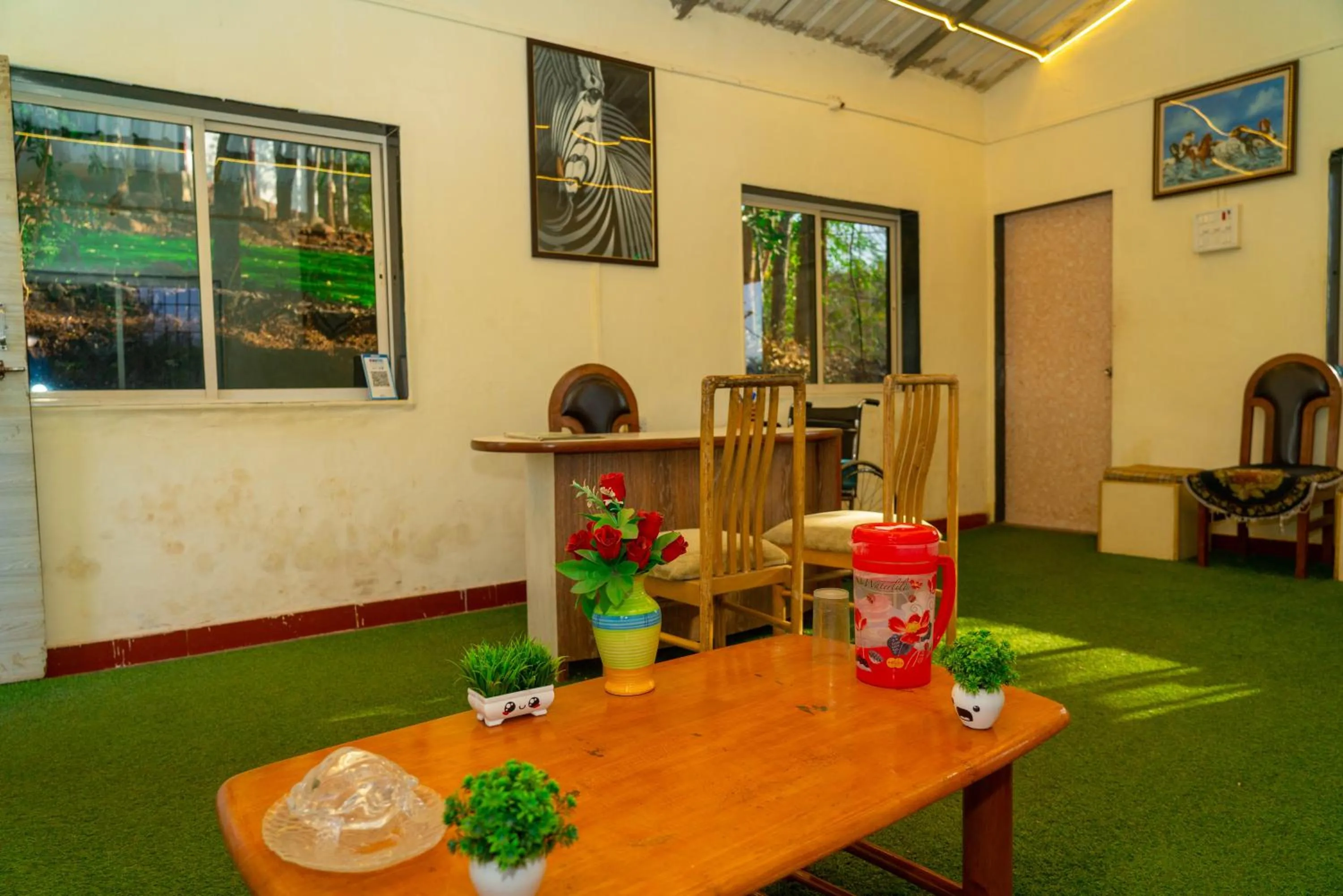 Lobby or reception in Wild Camp- The Nature Resort