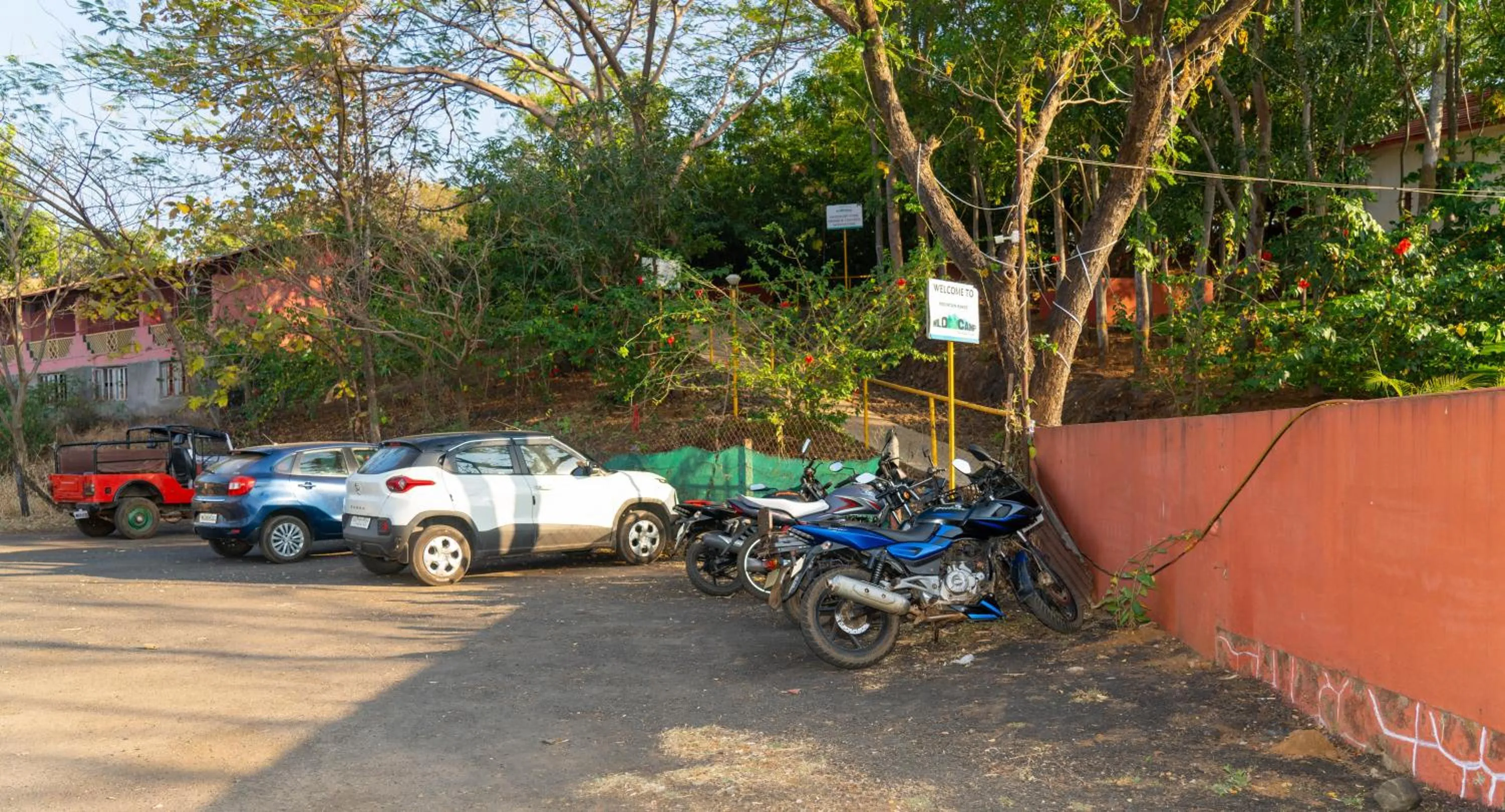 Parking in Wild Camp- The Nature Resort