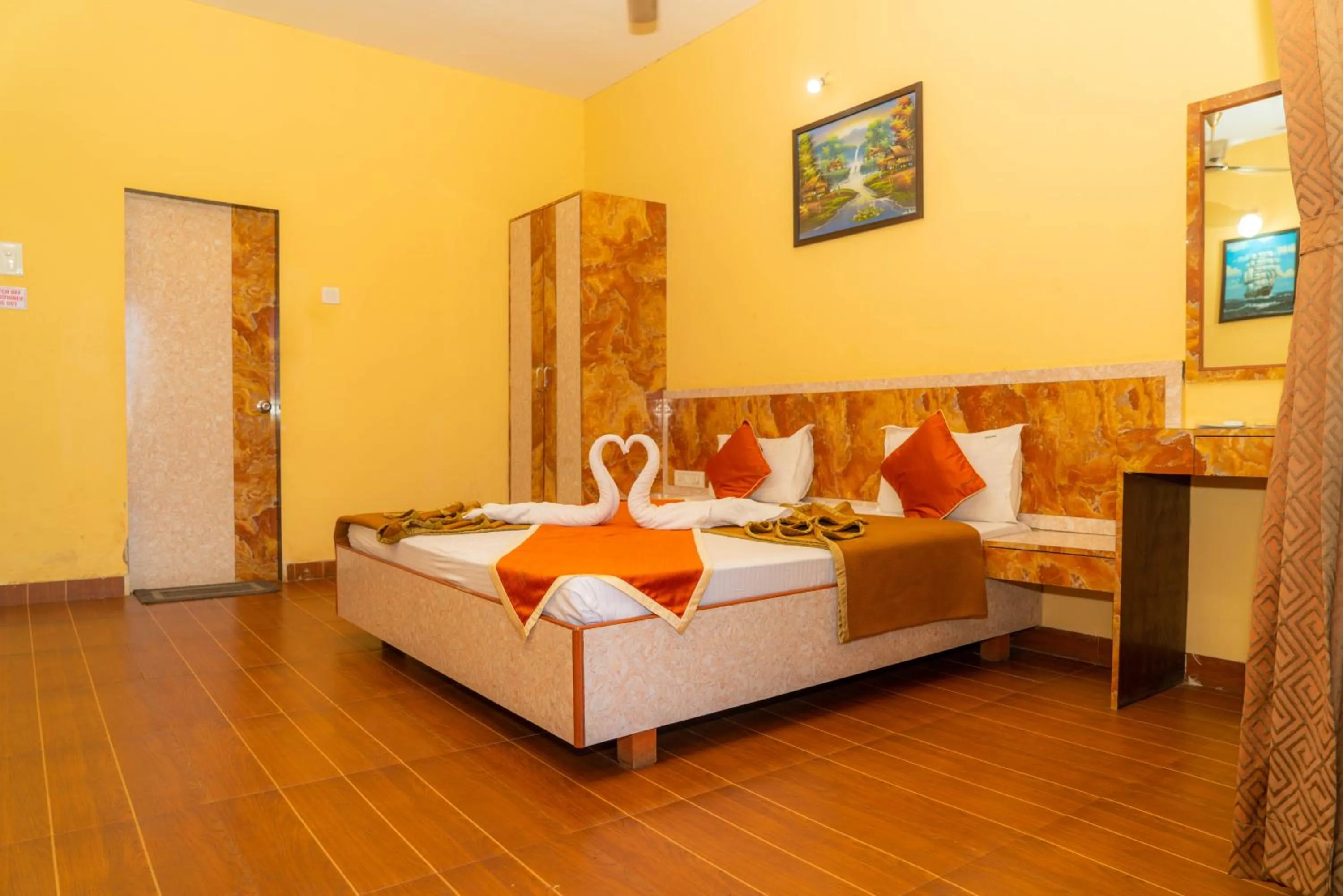 Bedroom, Bed in Wild Camp- The Nature Resort