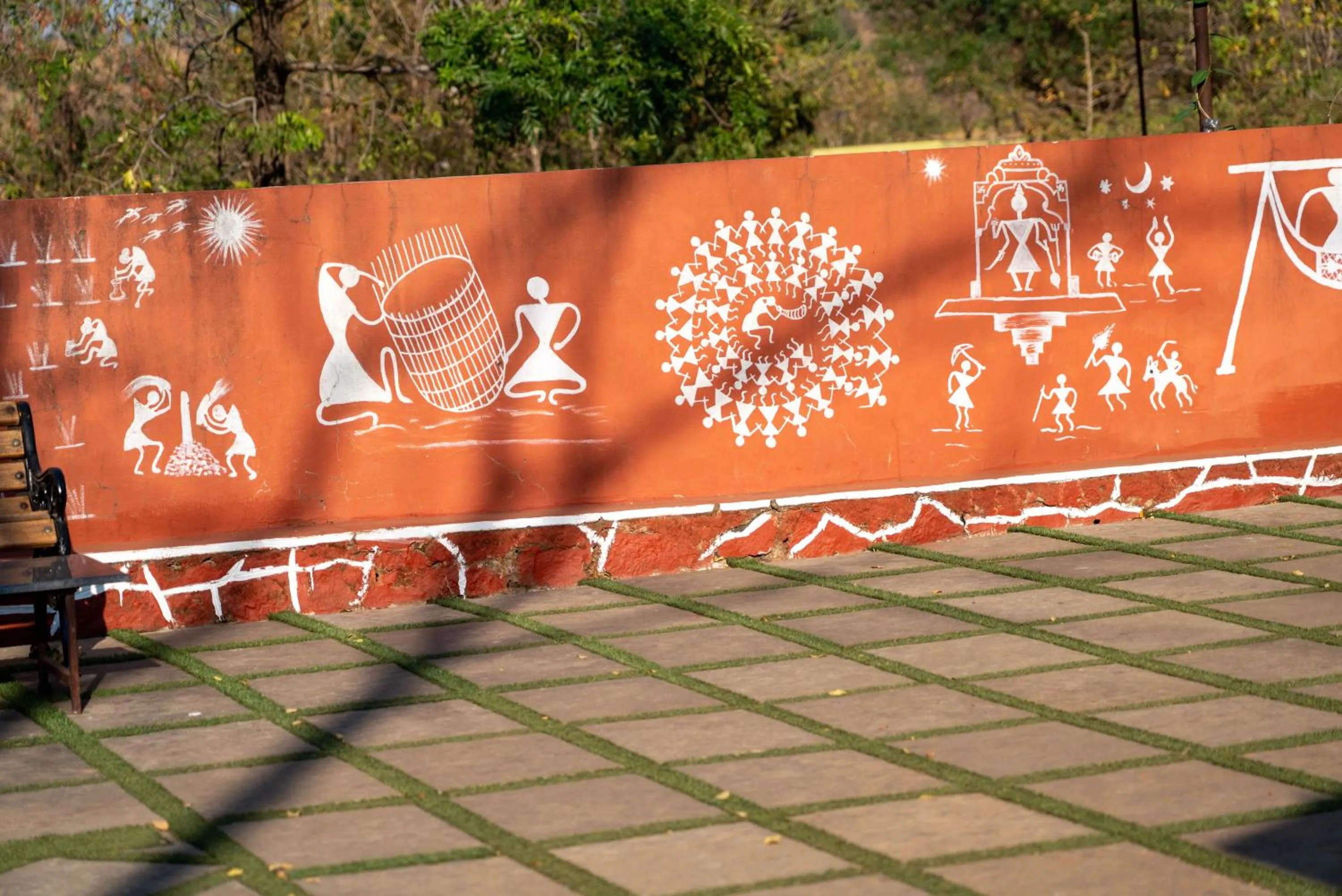 Facade/entrance in Wild Camp- The Nature Resort