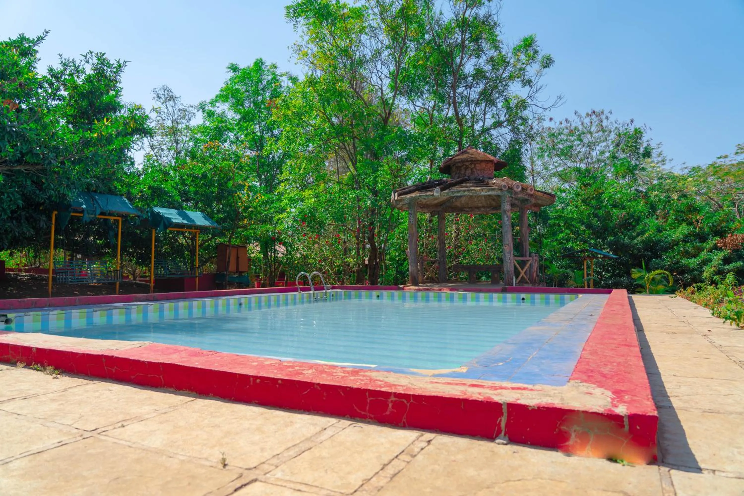 Swimming pool in Wild Camp- The Nature Resort