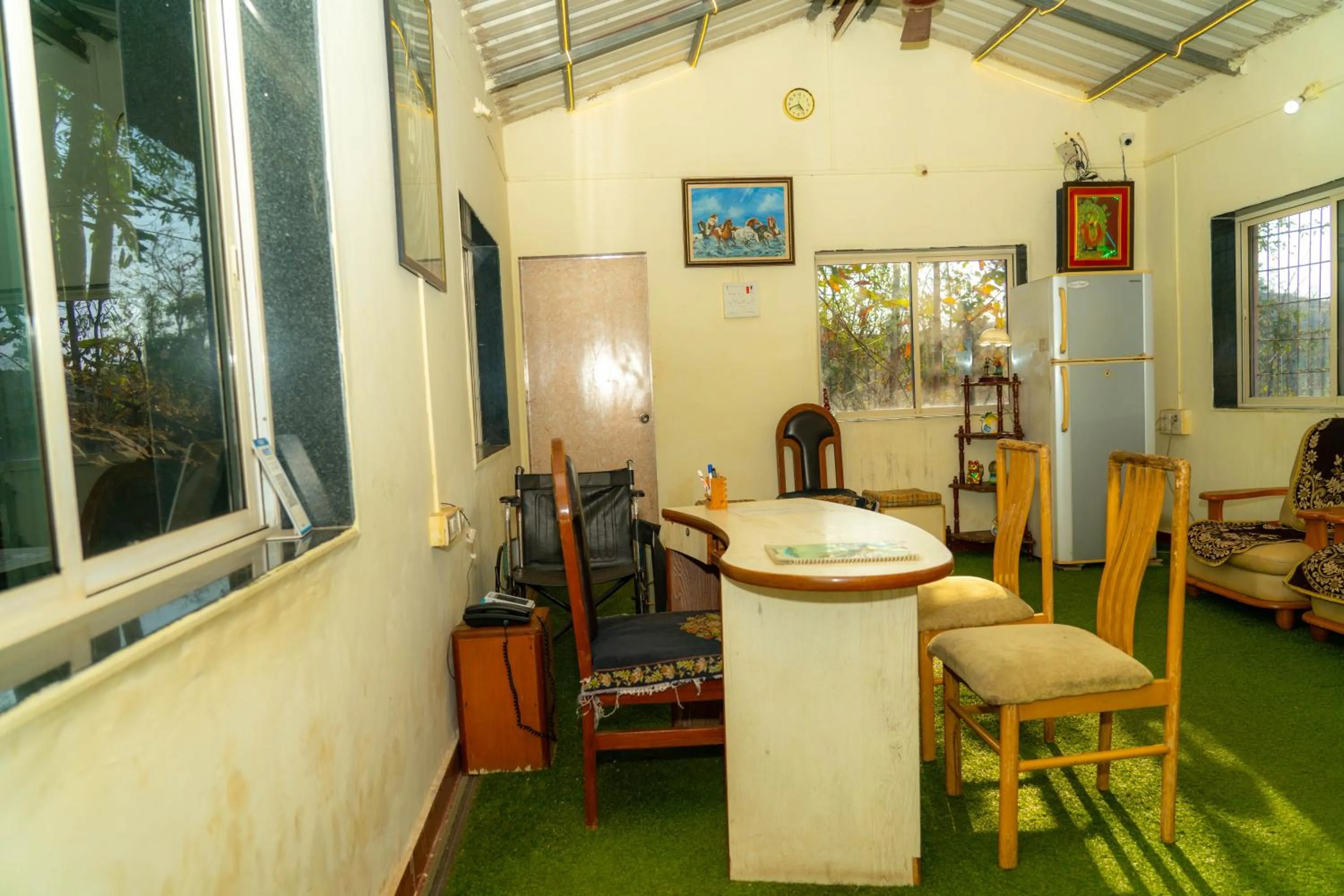Lobby or reception in Wild Camp- The Nature Resort
