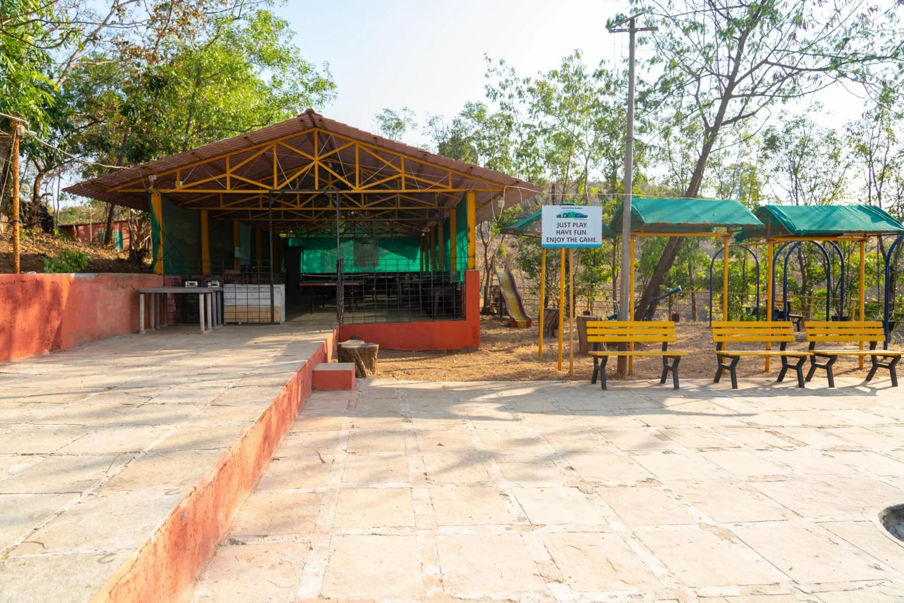Facade/entrance in Wild Camp- The Nature Resort