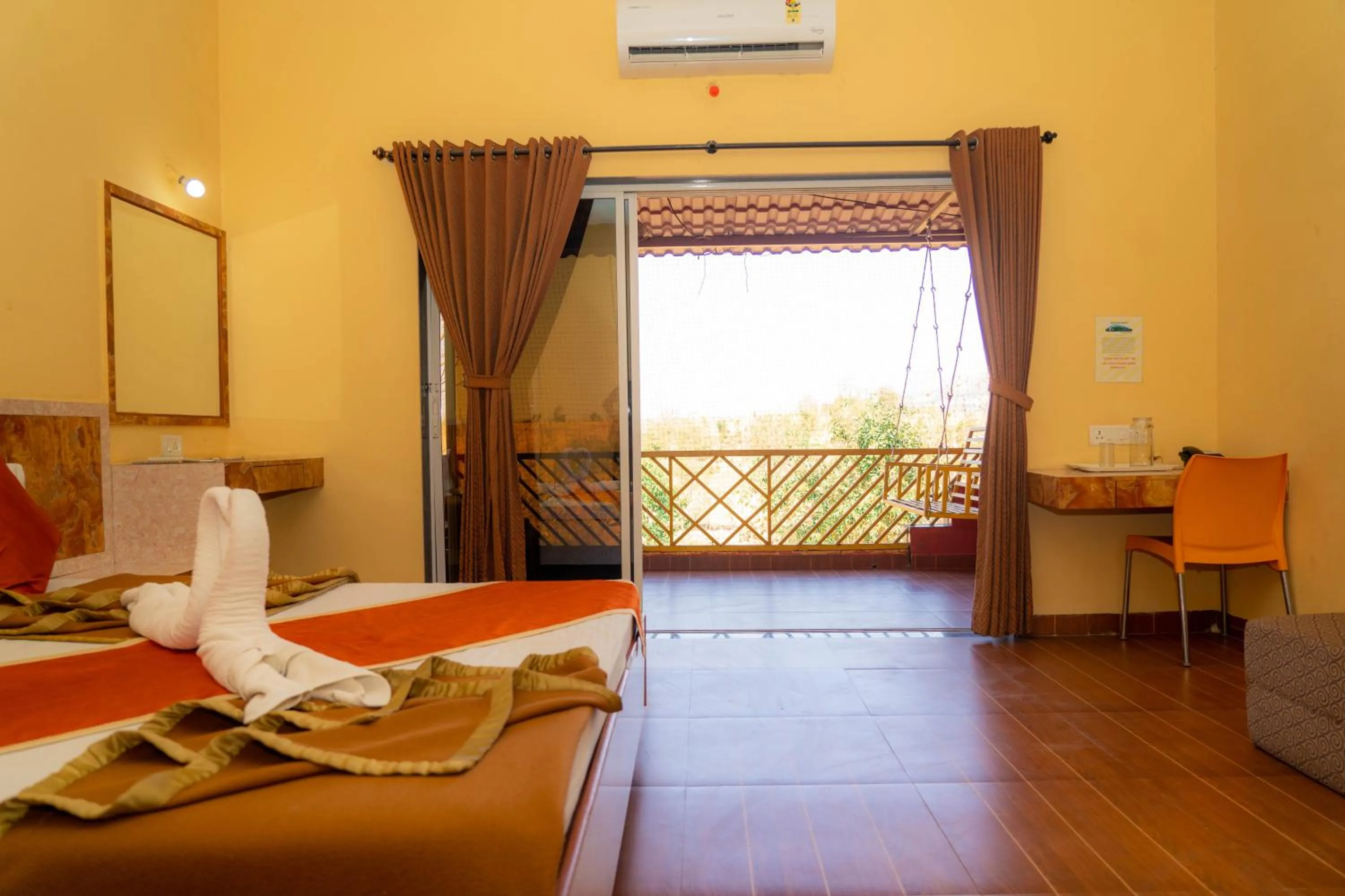 Bedroom, Bed in Wild Camp- The Nature Resort