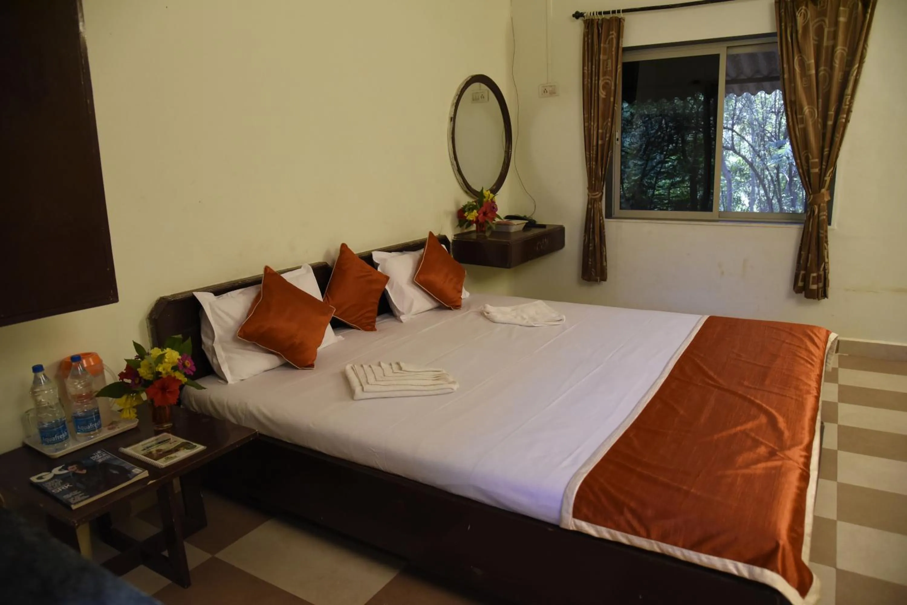 Bedroom, Bed in Wild Camp- The Nature Resort