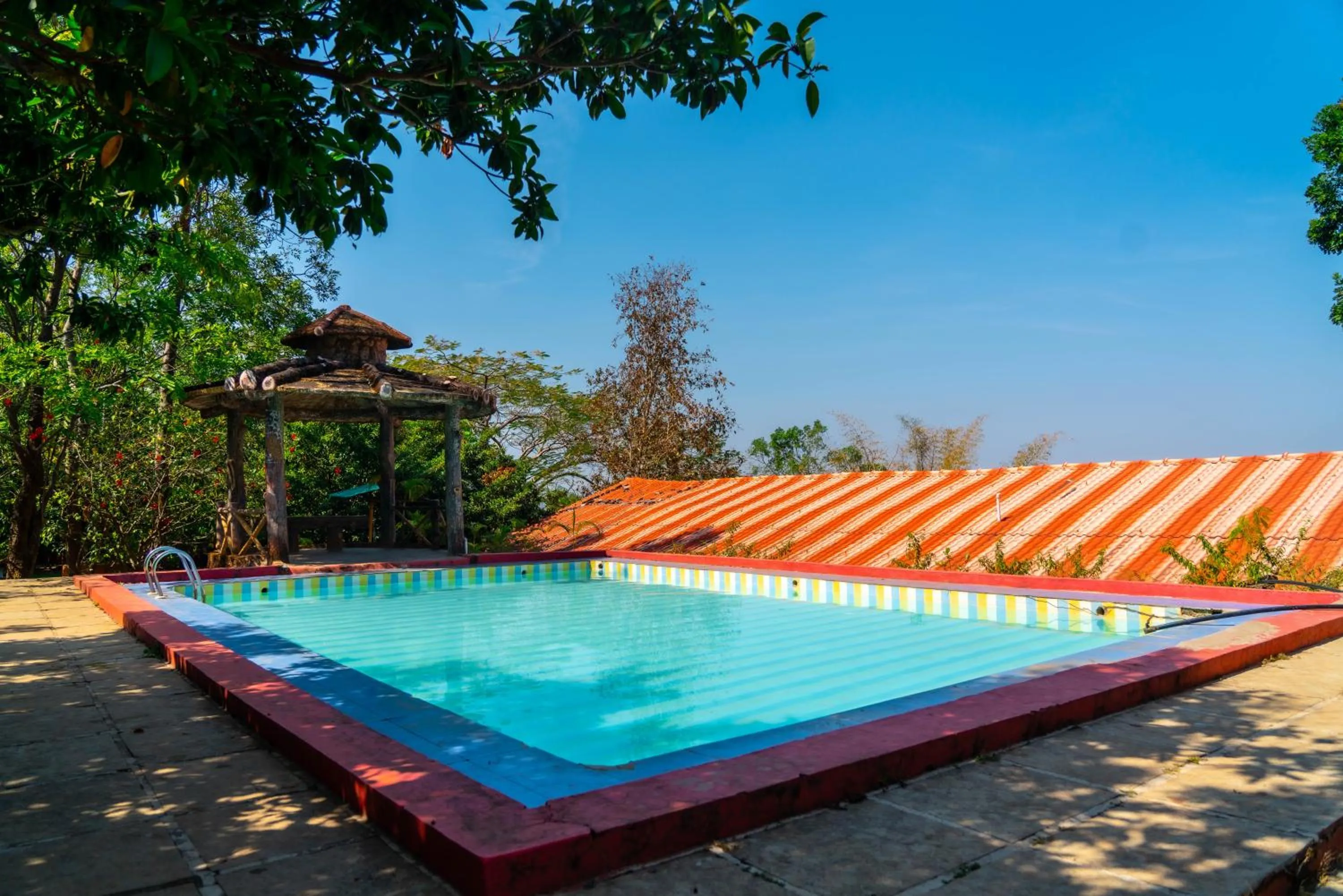 Swimming pool in Wild Camp- The Nature Resort