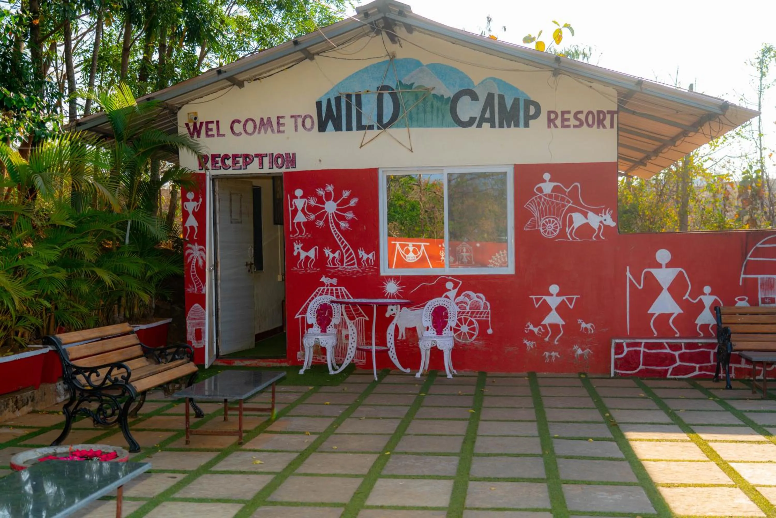 Lobby or reception in Wild Camp- The Nature Resort