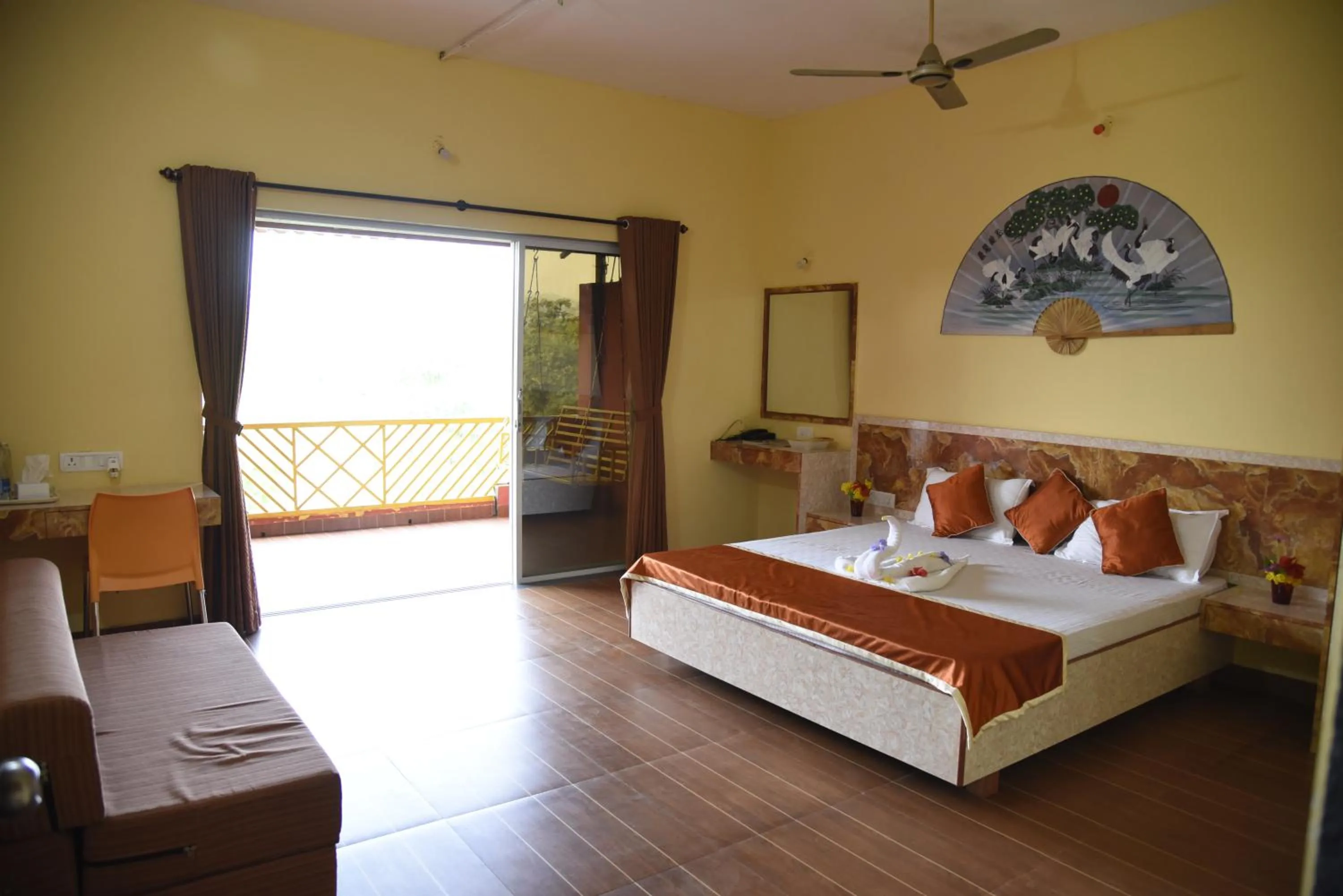 Photo of the whole room, Bed in Wild Camp- The Nature Resort