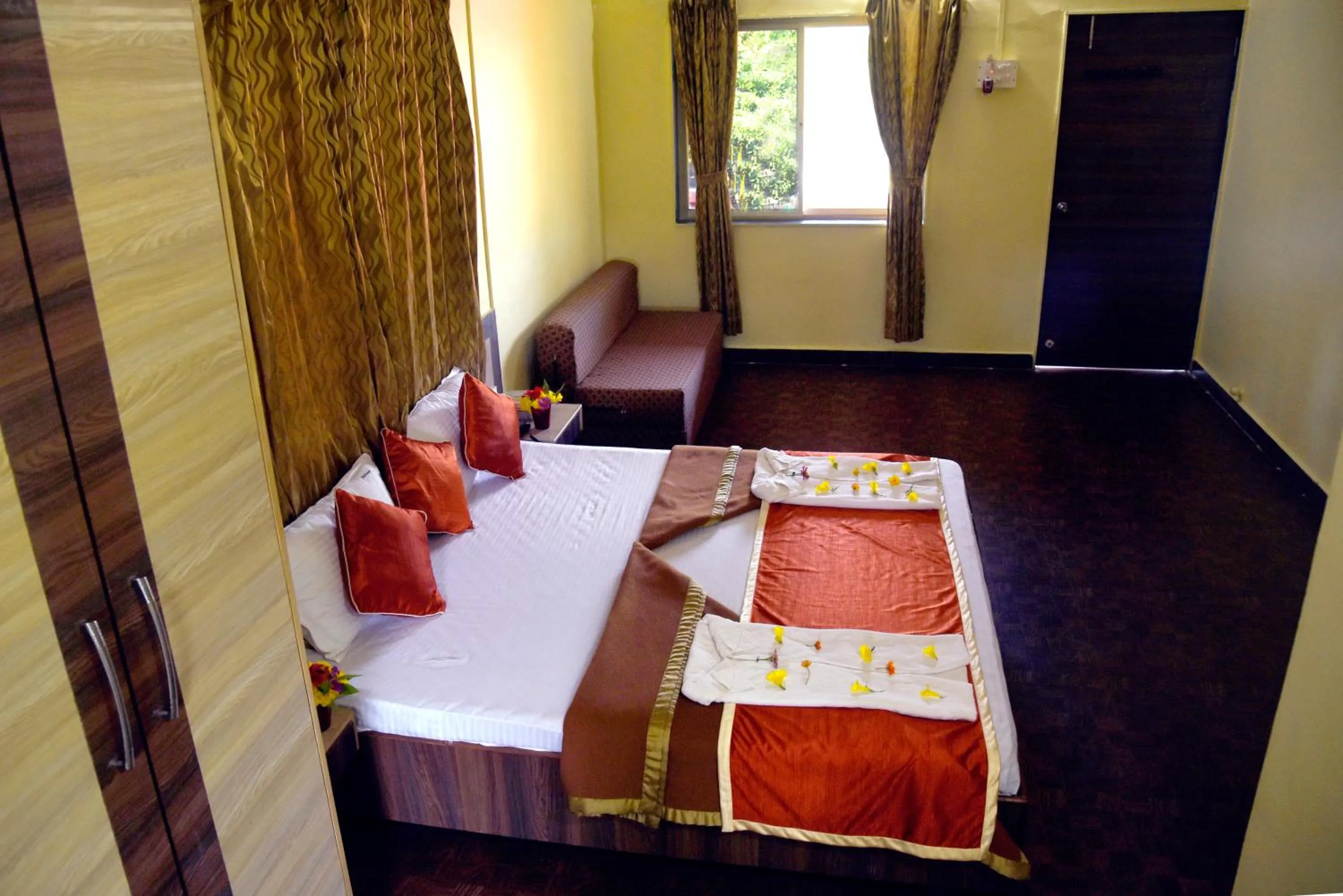 Bedroom, Bed in Wild Camp- The Nature Resort