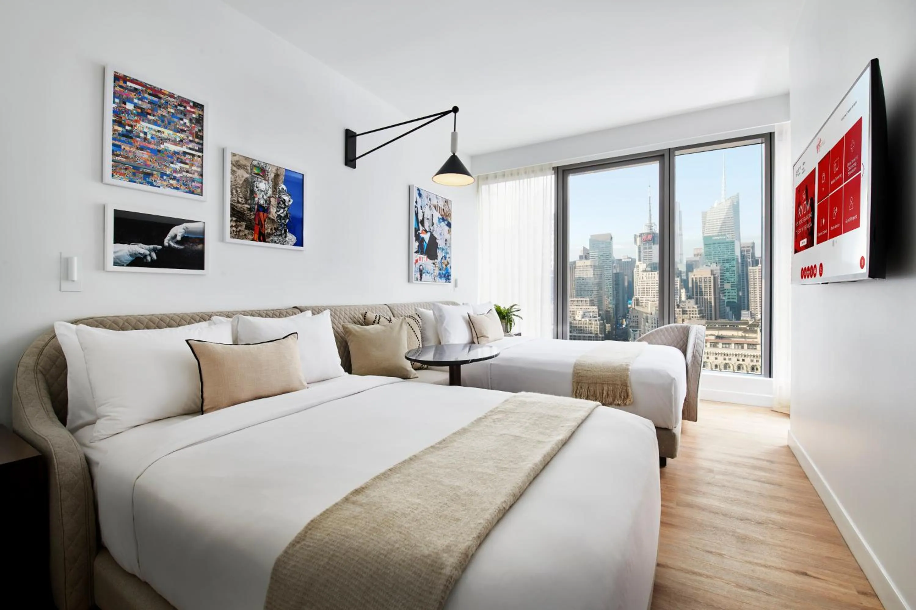 Bedroom, Bed in Virgin Hotels New York City