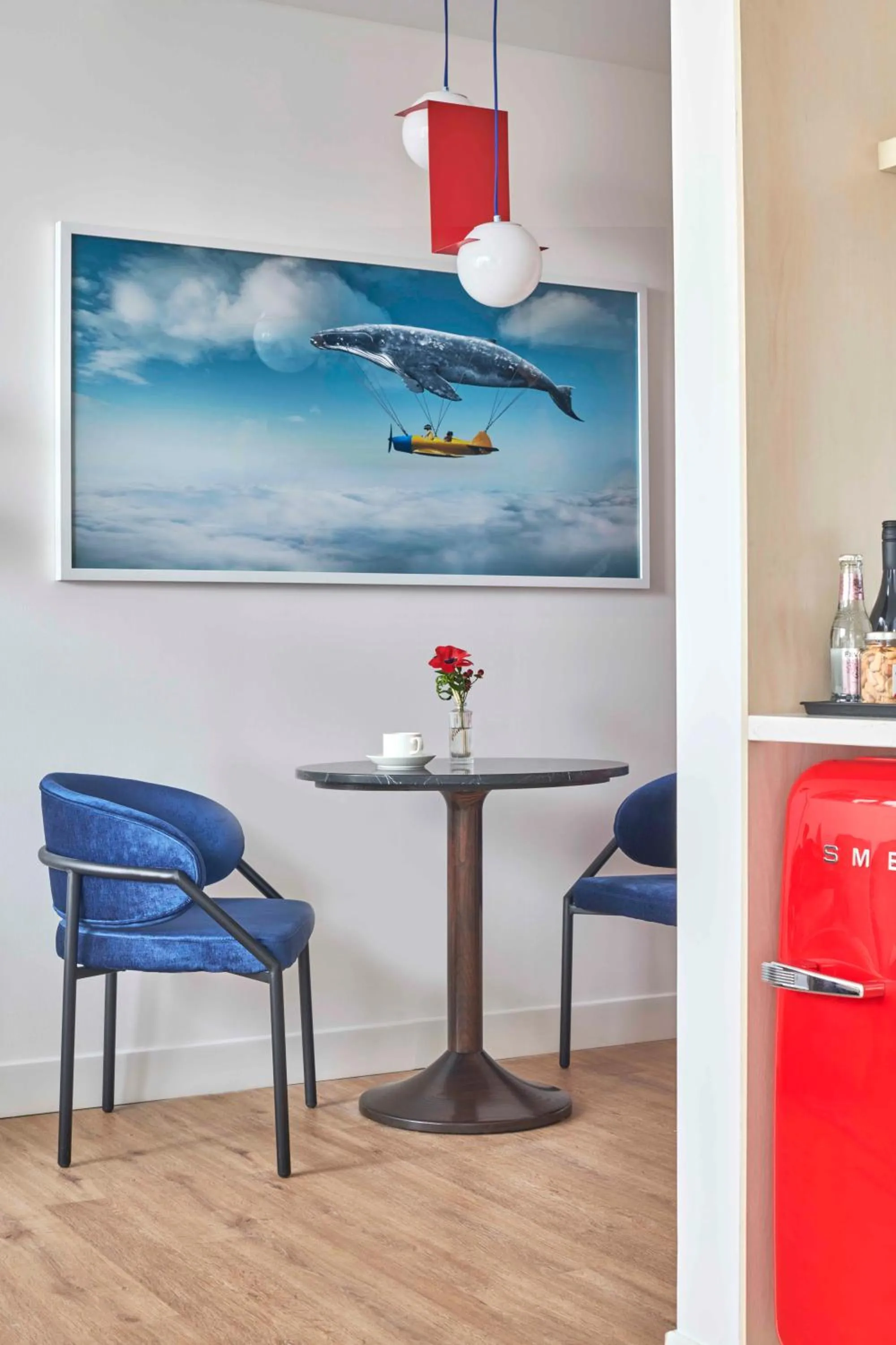 Dining area in Virgin Hotels New York City