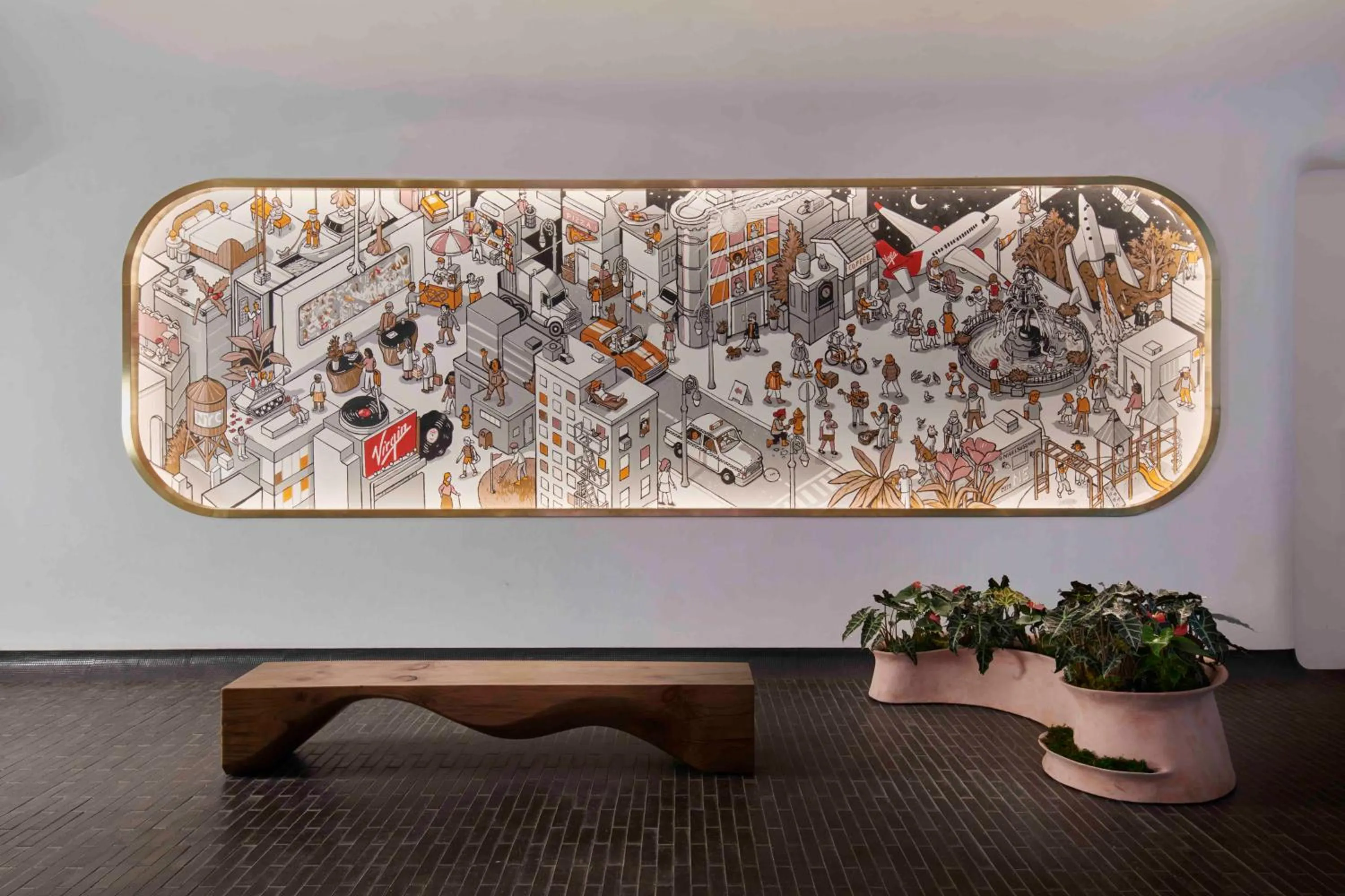 Lobby or reception in Virgin Hotels New York City