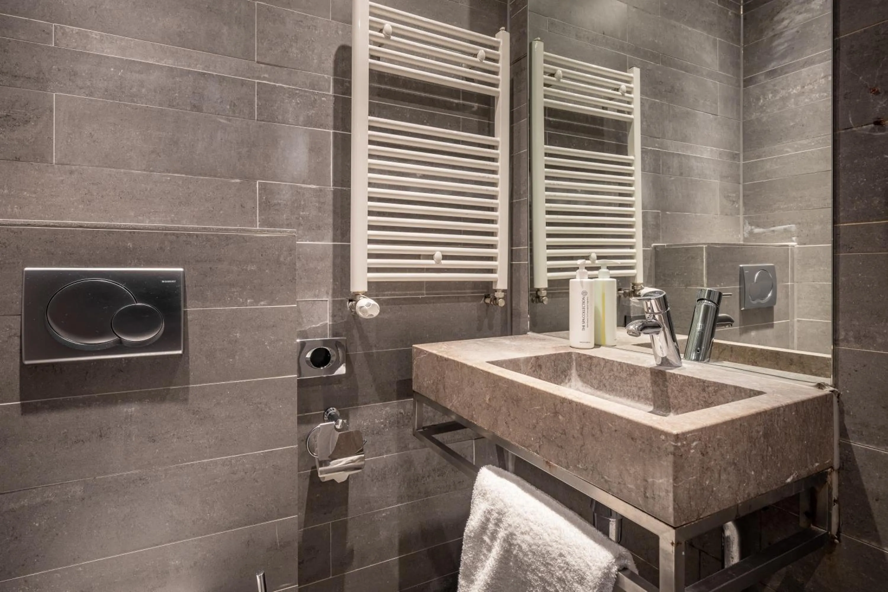 Bathroom in Musea Hotel & Apartments