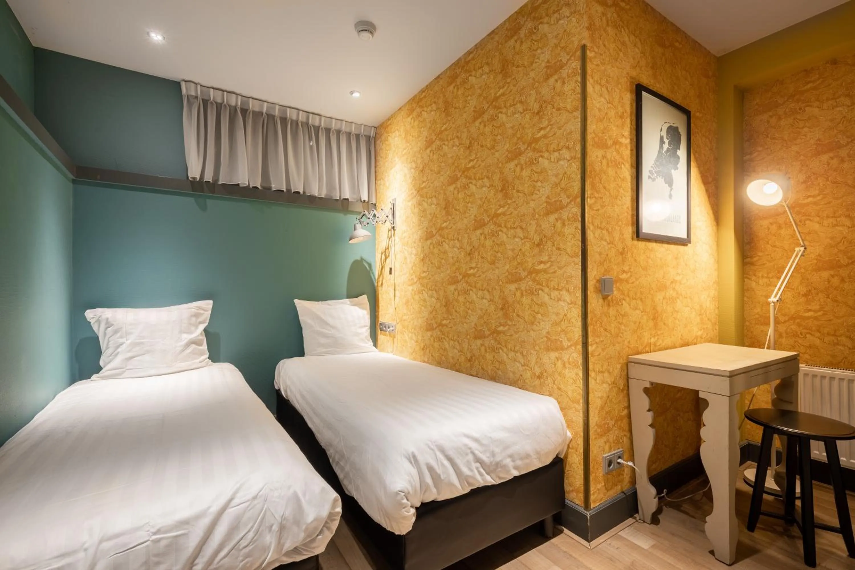 Bed in Musea Hotel & Apartments