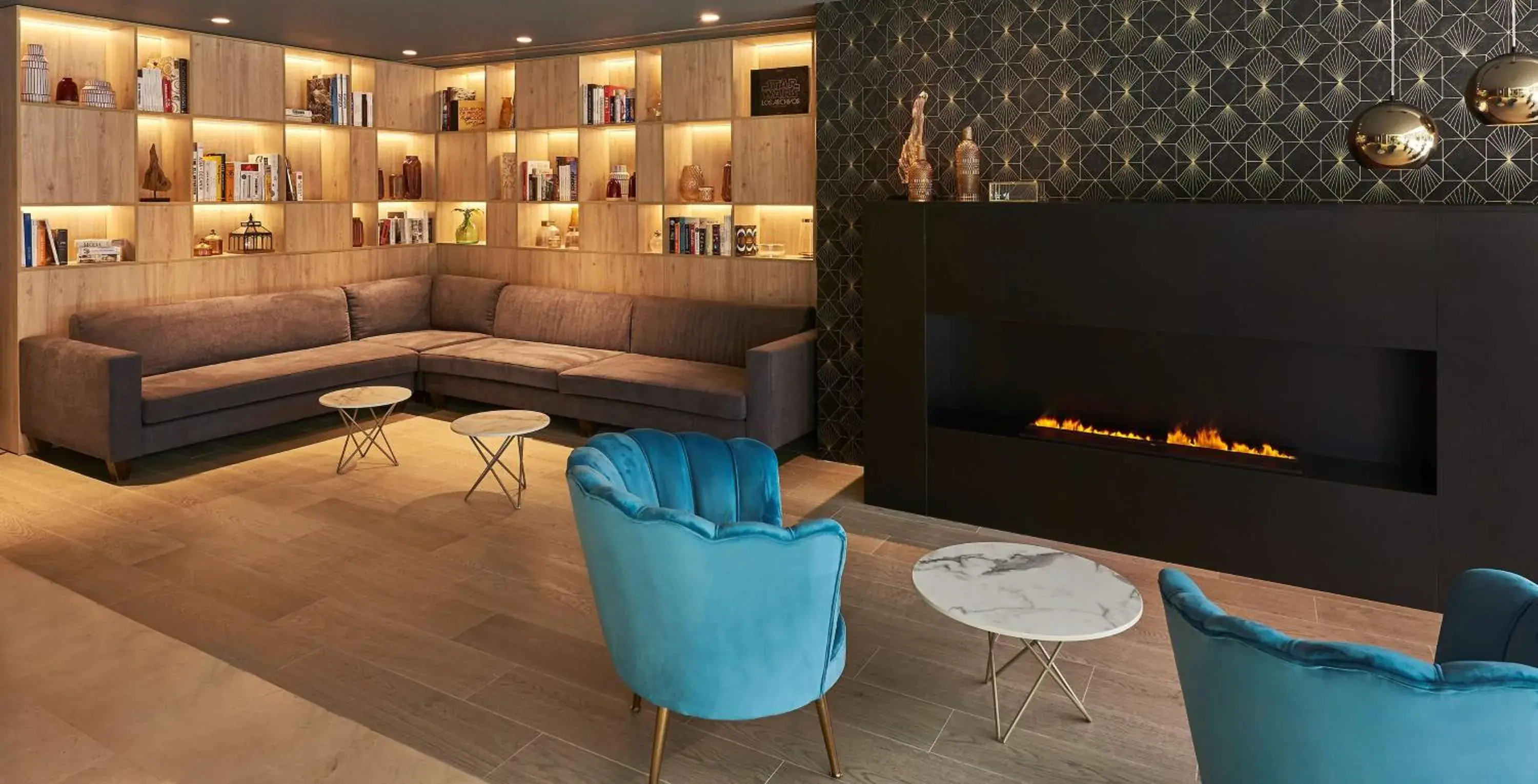 Lobby or reception in NH Sants Barcelona Lobby or reception in NH Sants Barcelona